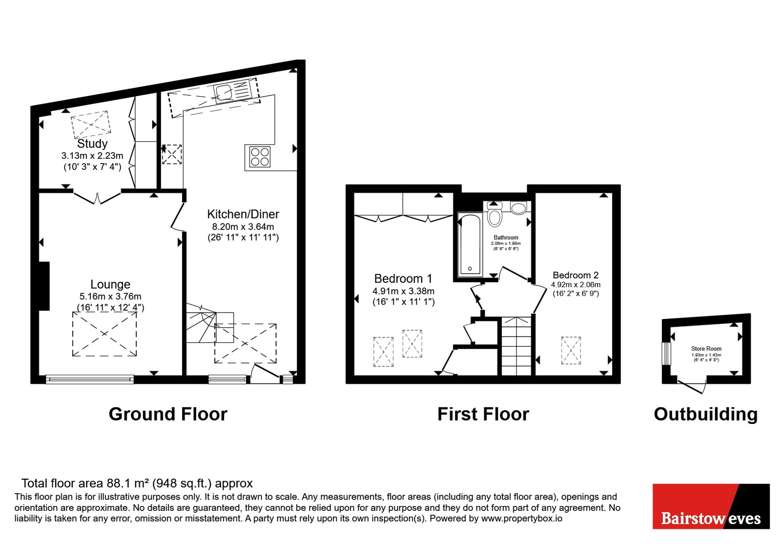 9C,, Best Lane, Kent floorplan
