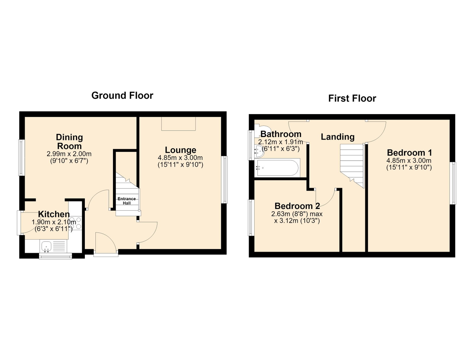 89, St. Margarets Road, Plymouth floorplan