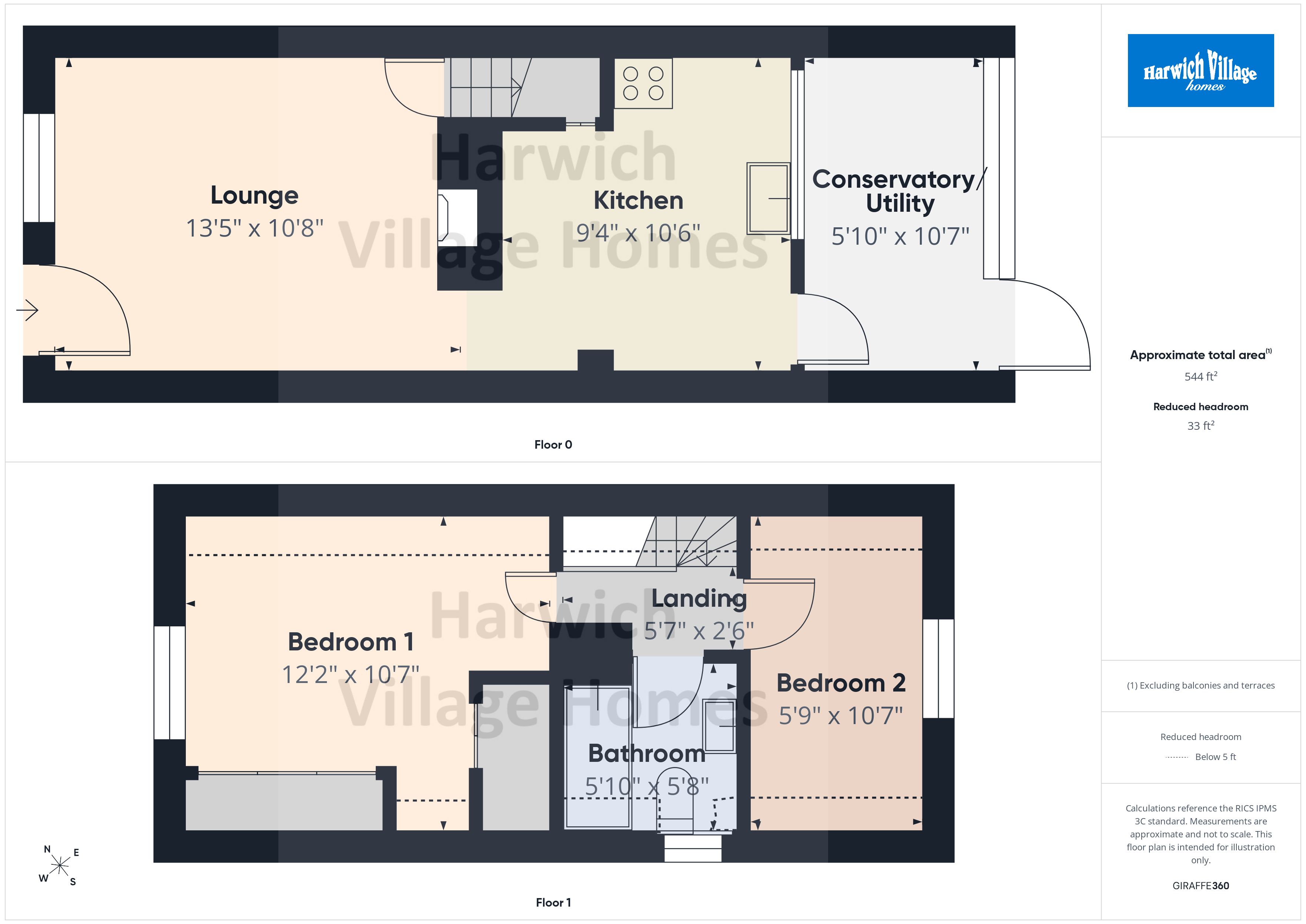 6 Mill House Cottage,, High Street, Harwich floorplan