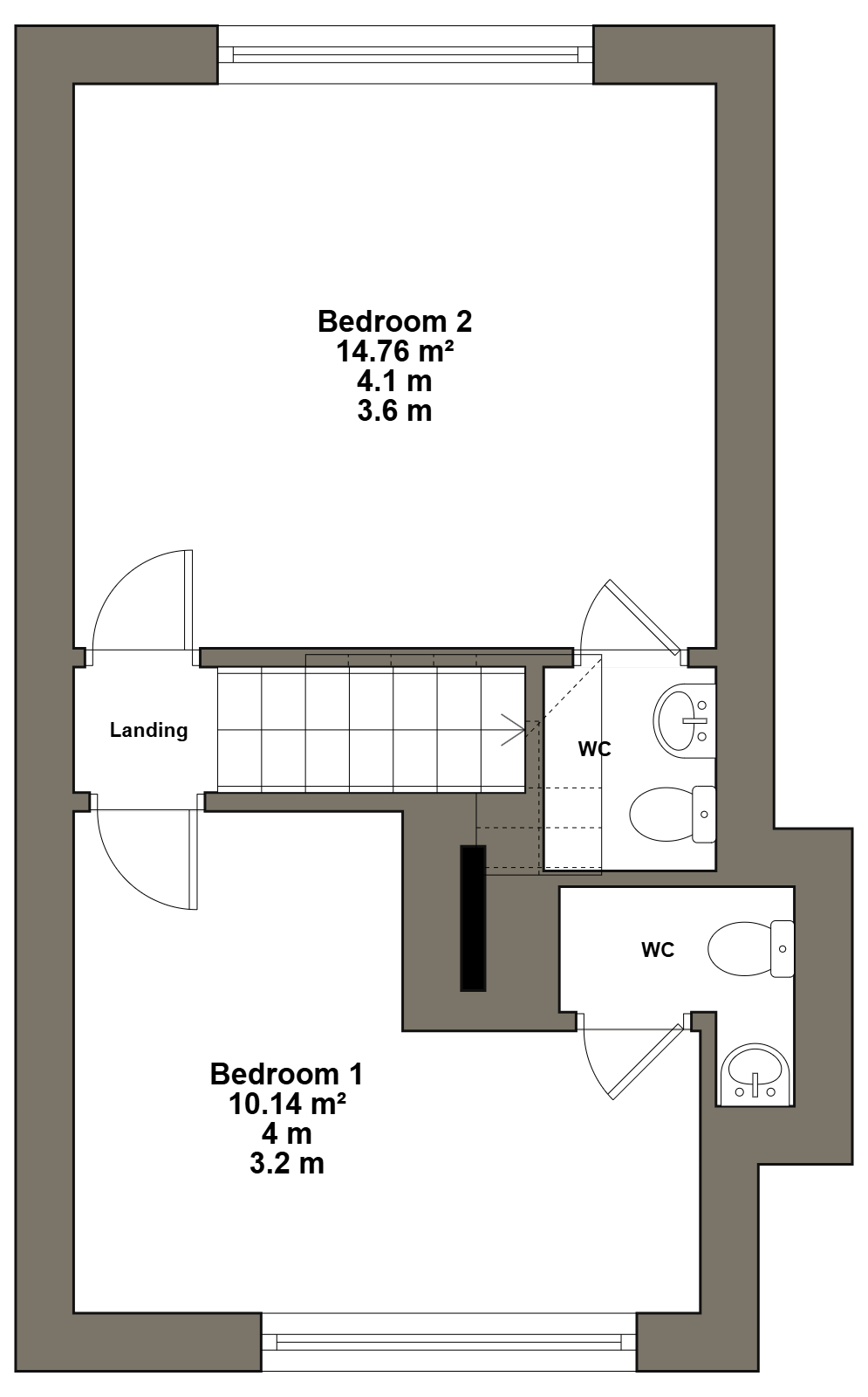 Meadow View, Oswestry floorplan