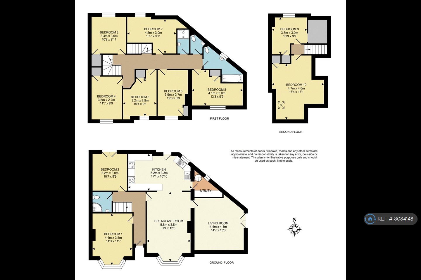Reading floorplan