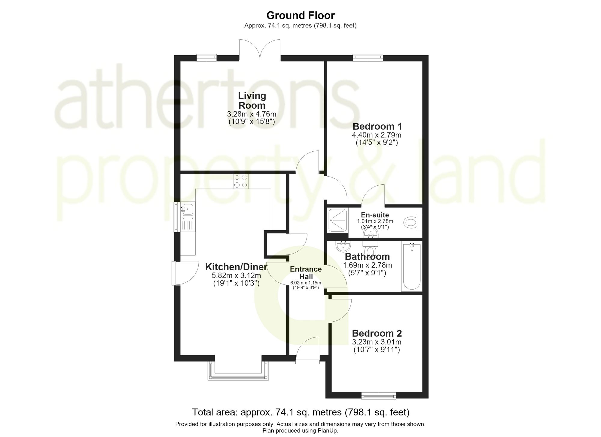 5 Springbrook, Clitheroe floorplan