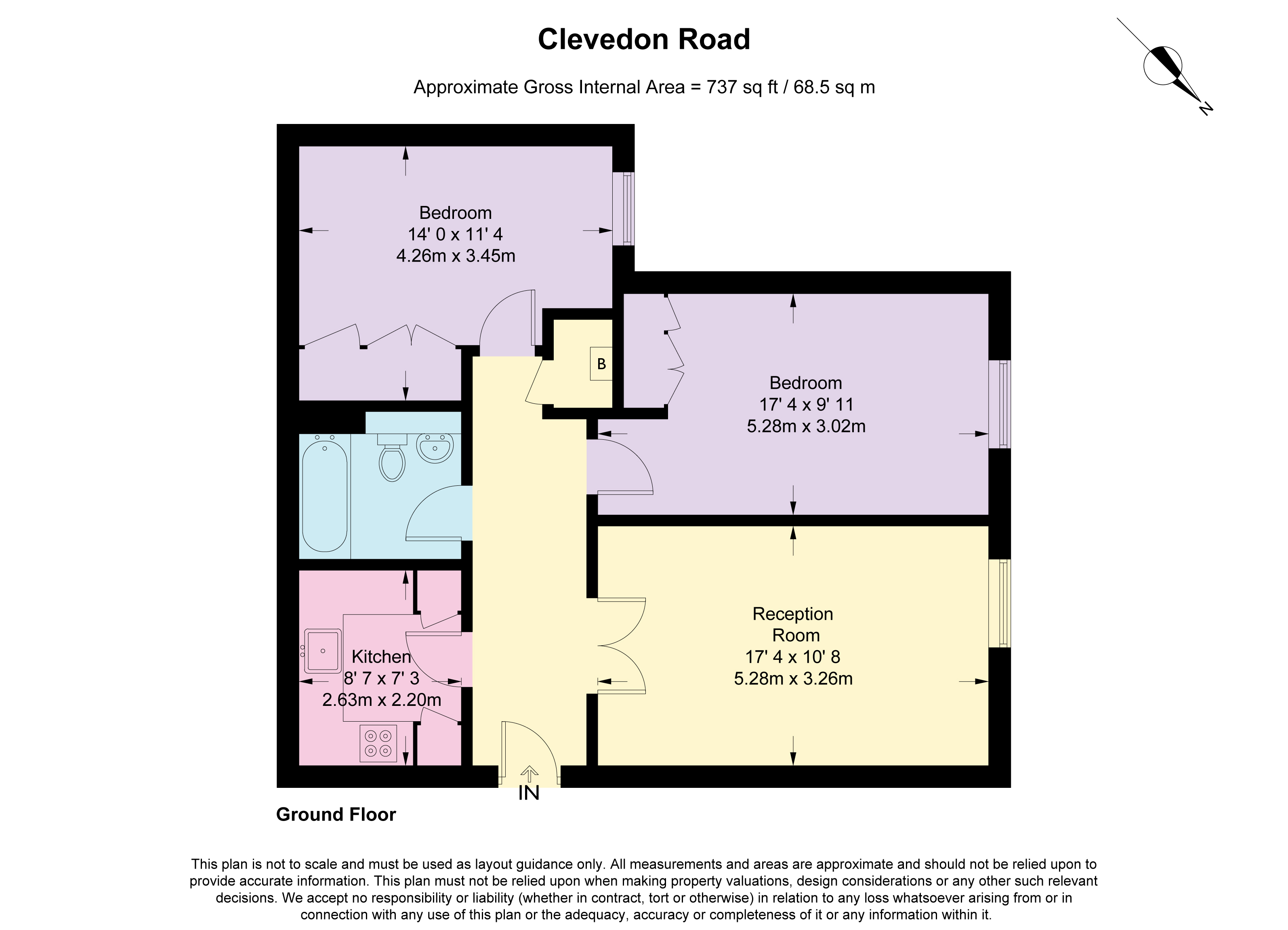 Clevedon Road, Twickenham floorplan