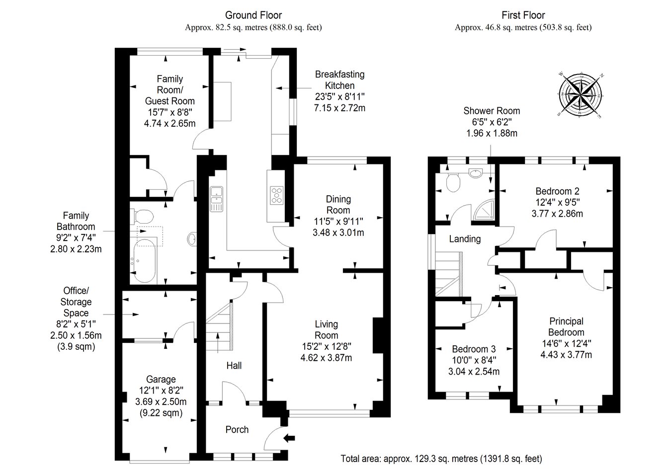 262, Rullion Road, Penicuik floorplan