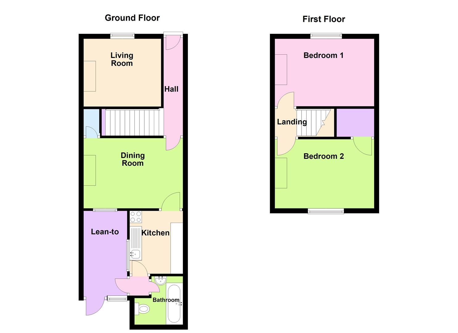 56, Grove Road, Portland floorplan
