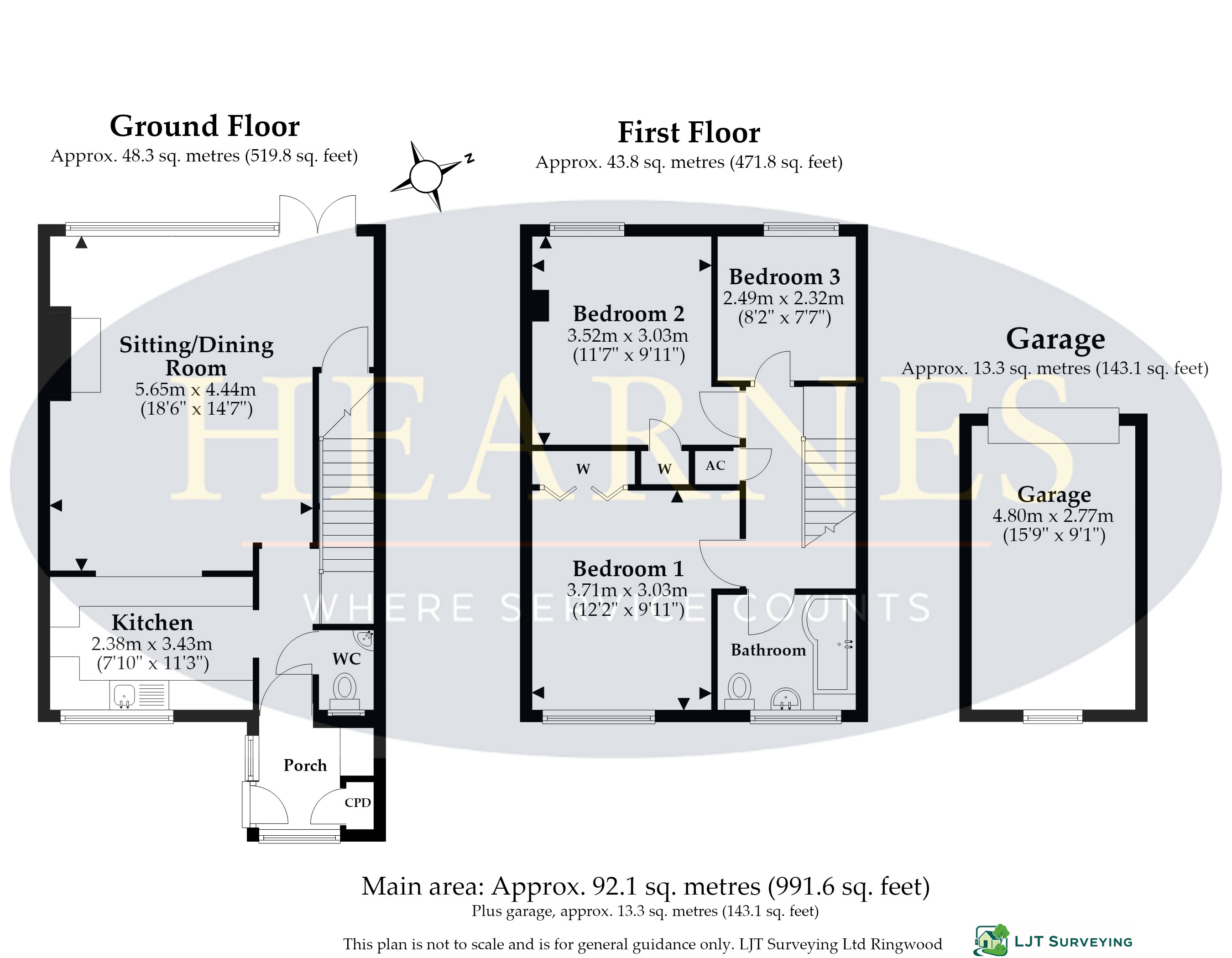 Allenview Road, Wimborne floorplan