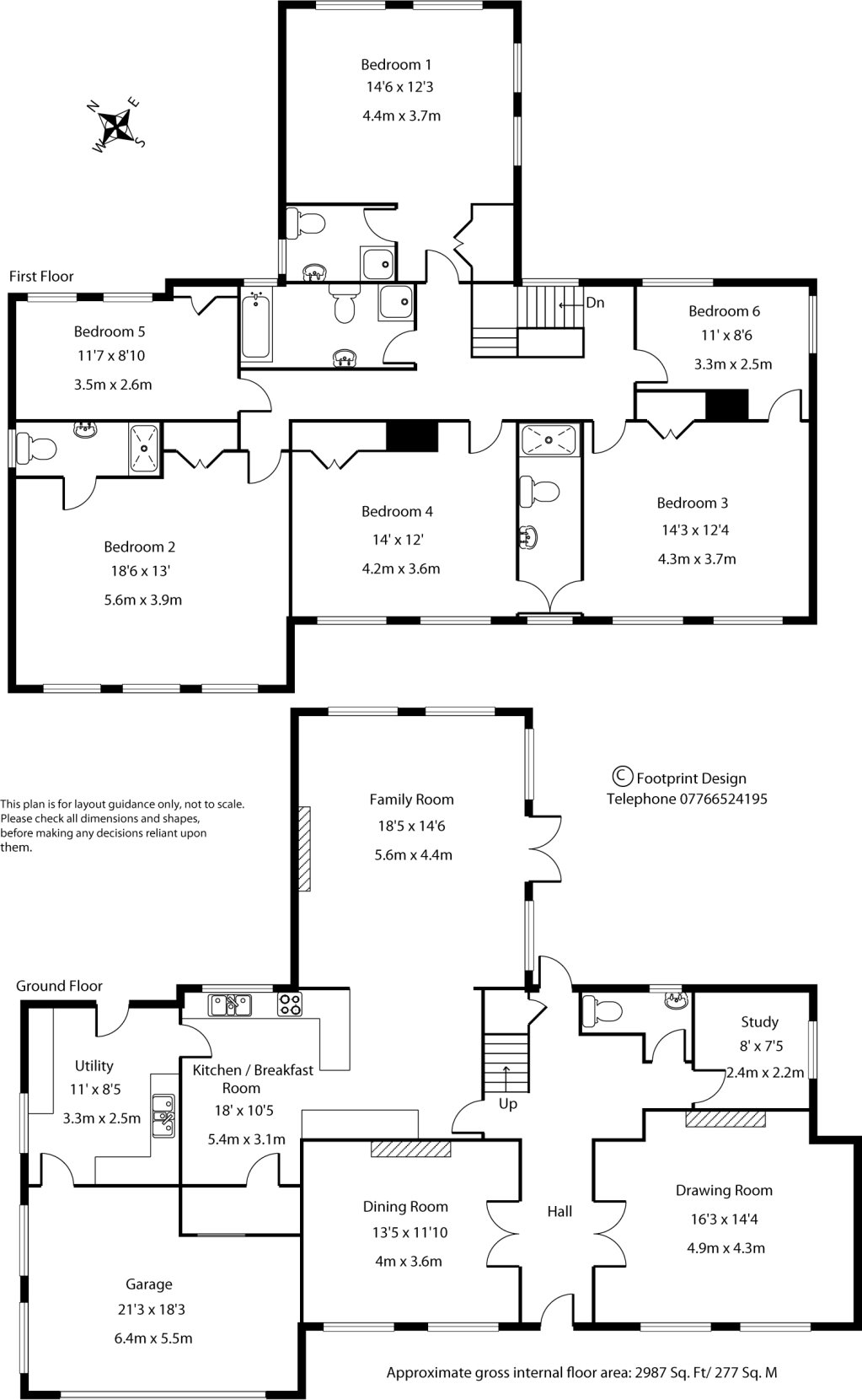 6 Bedrooms  to rent in Yarm Way, Leatherhead KT22