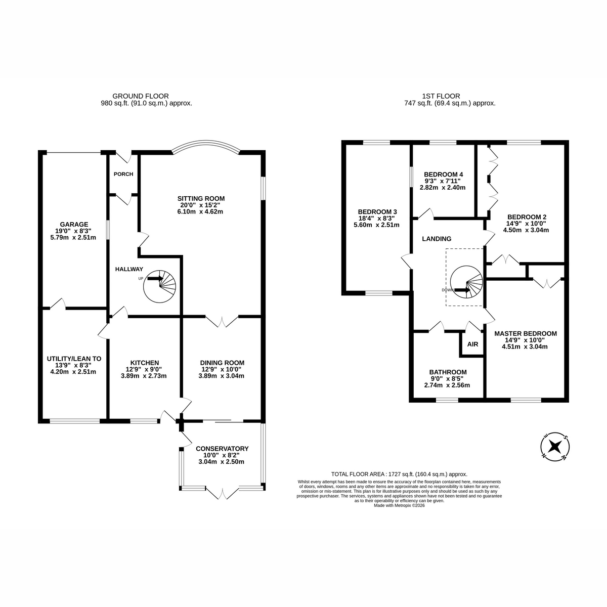 47a, George Street, Stockton floorplan