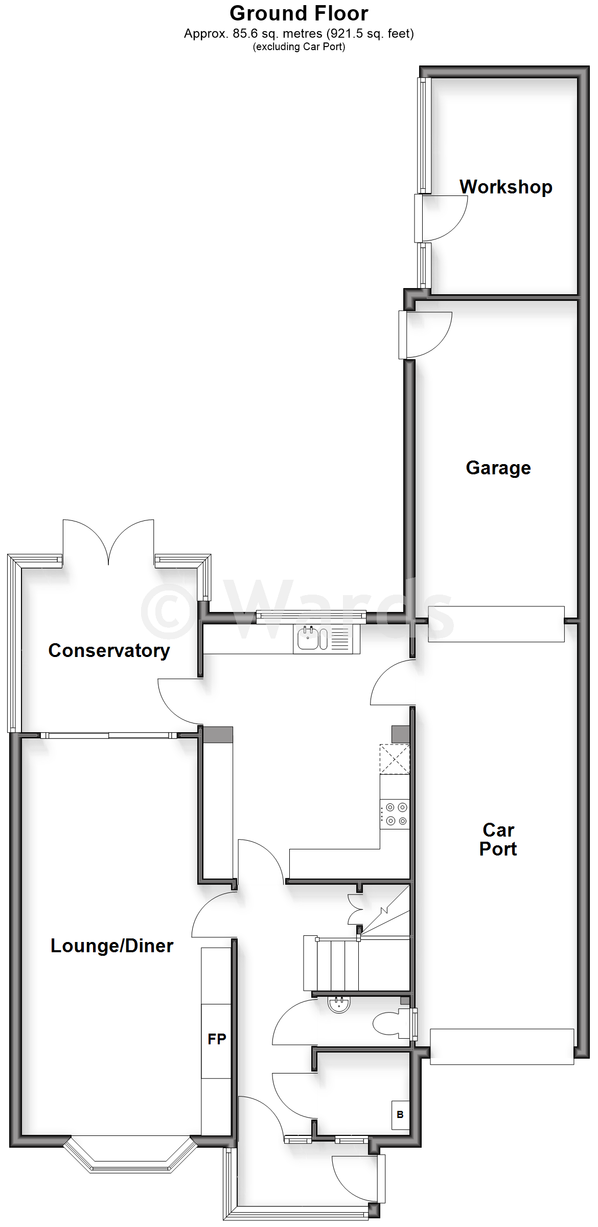 15, Chiddingstone Close, Maidstone floorplan