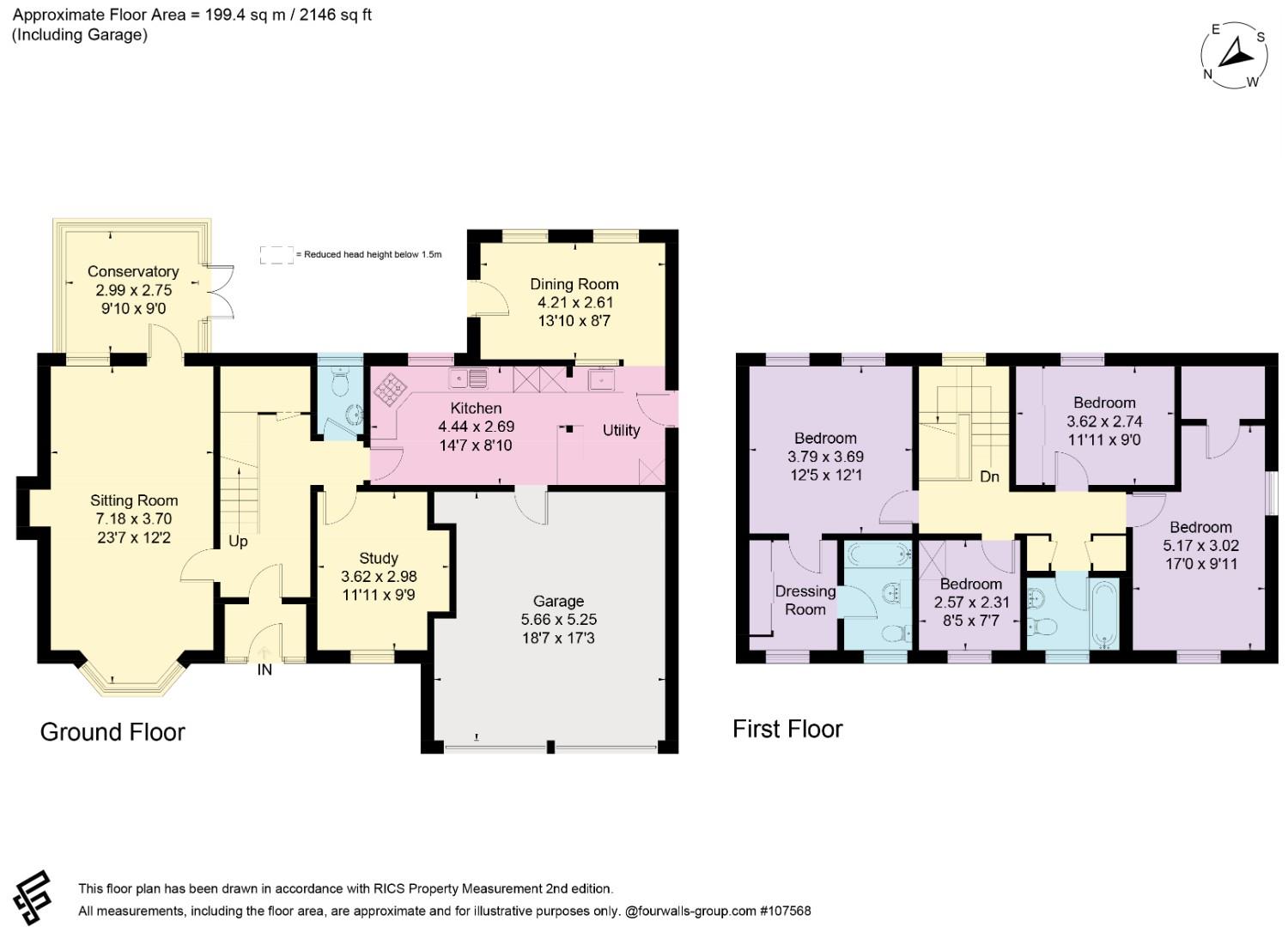 Wisteria House, 12, Laverstock Park West, Salisbury floorplan