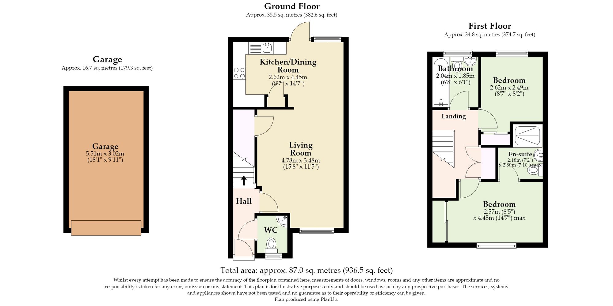 17 Blaxter Way, Norwich floorplan