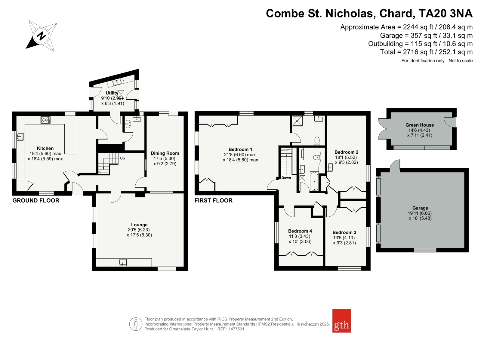 Barnclose Cottage,, Combe St. Nicholas, Chard floorplan