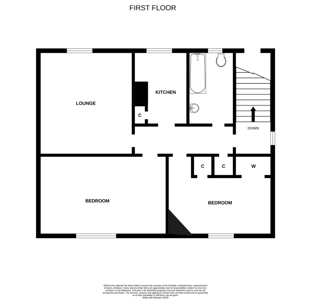 76, Glenmarkie Terrace, Dundee floorplan