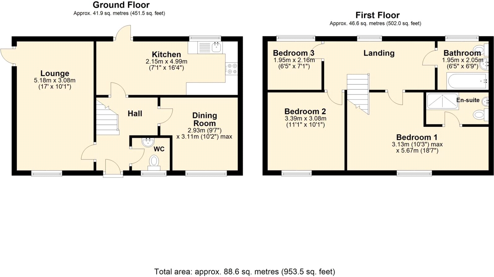 53, Cheldoc Rise, Chatham floorplan