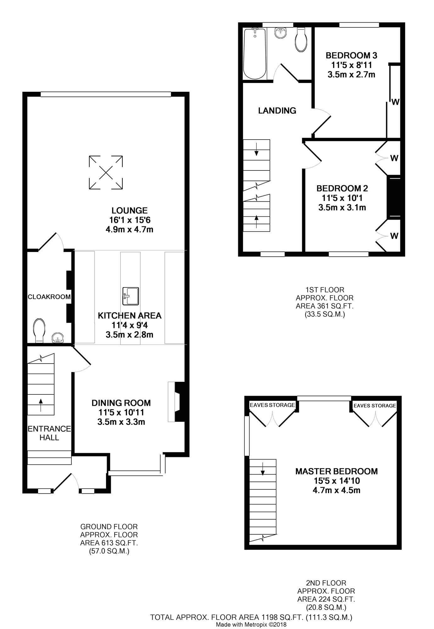 3 Bedrooms Semi-detached house for sale in Water Lane, Angmering, Littlehampton BN16