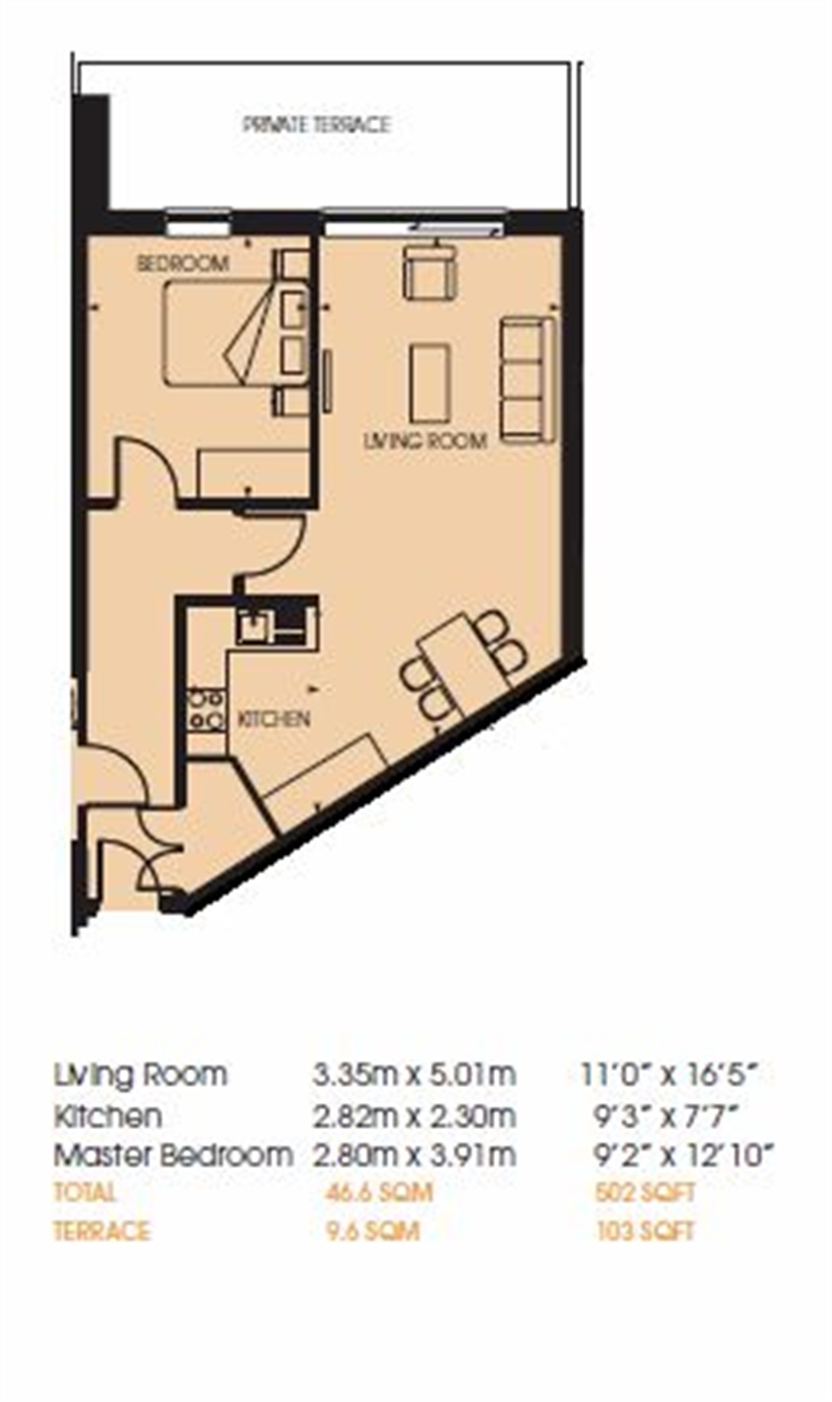 1 Bedrooms Flat for sale in Rossetti Apartments, 4 Saffron Central Square, Croydon, Surrey CR0