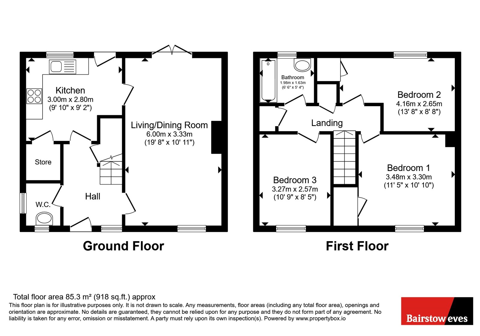 125, Brandish Crescent, Nottingham floorplan