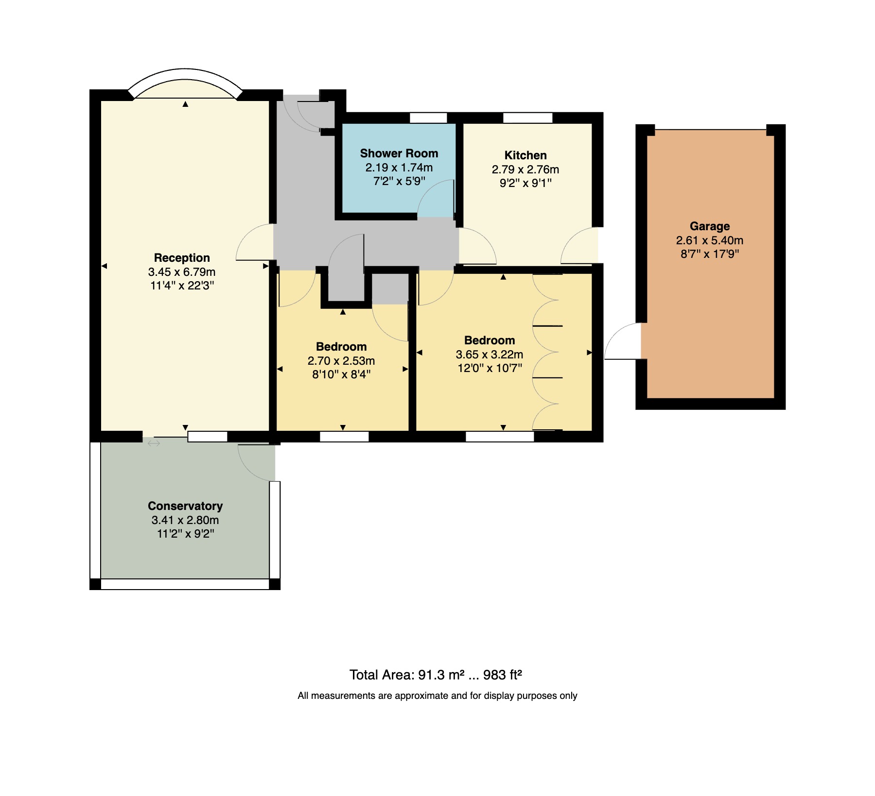 18 Seymour Close, Herne Bay floorplan