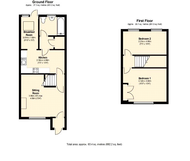 2, Croft Avenue, Cheltenham floorplan