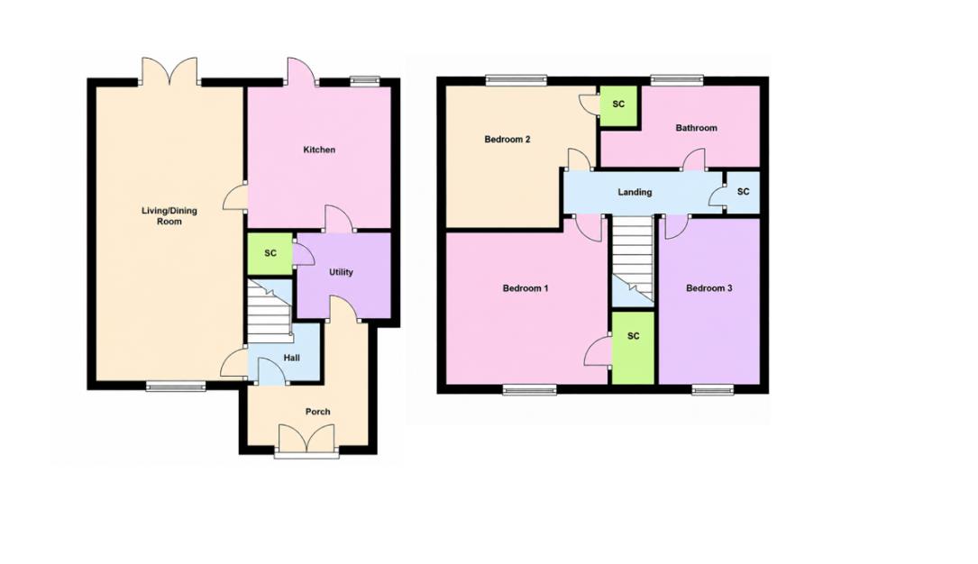 51, Mantlefield Road, Corby floorplan