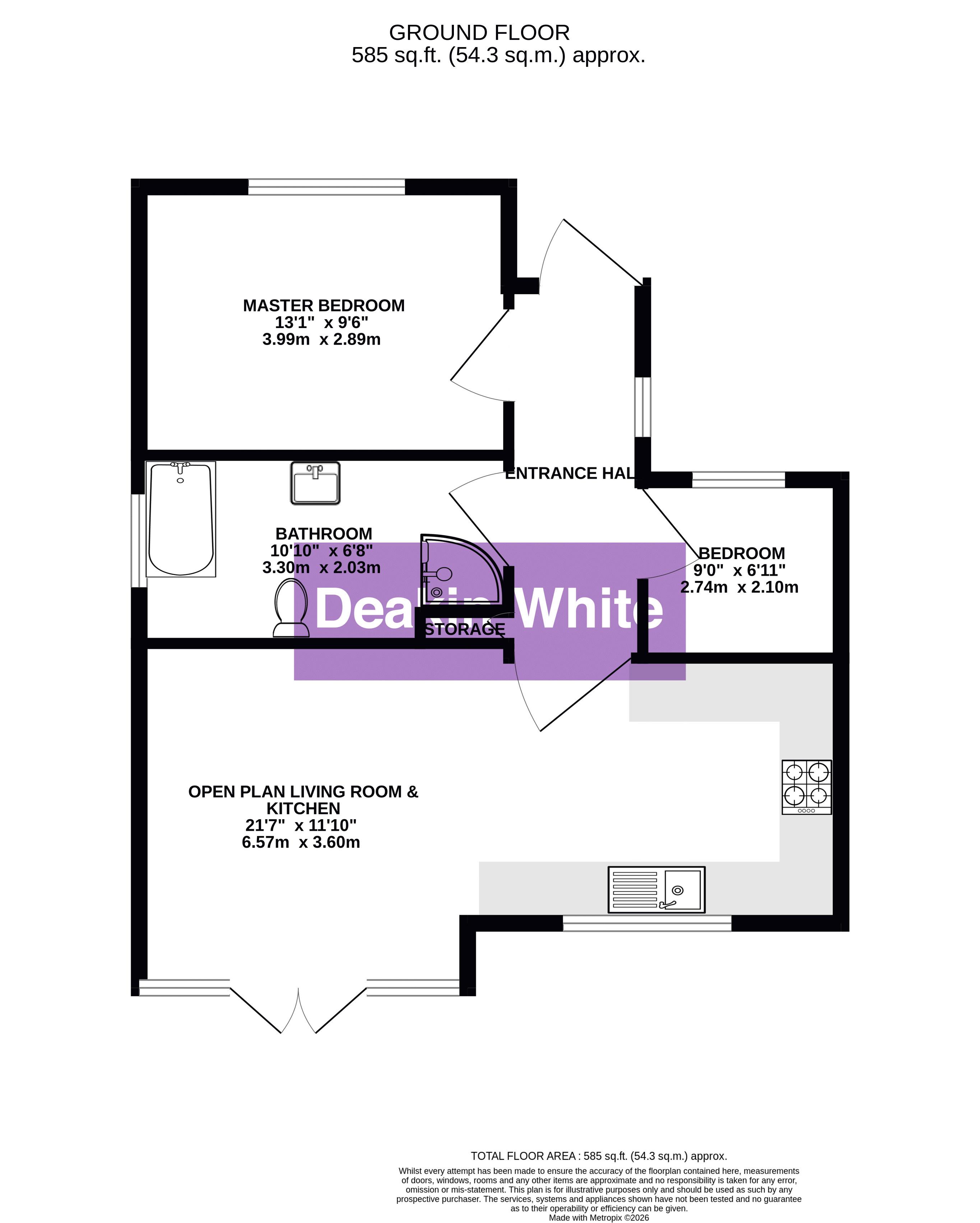 68, Dormer Avenue, Wing floorplan