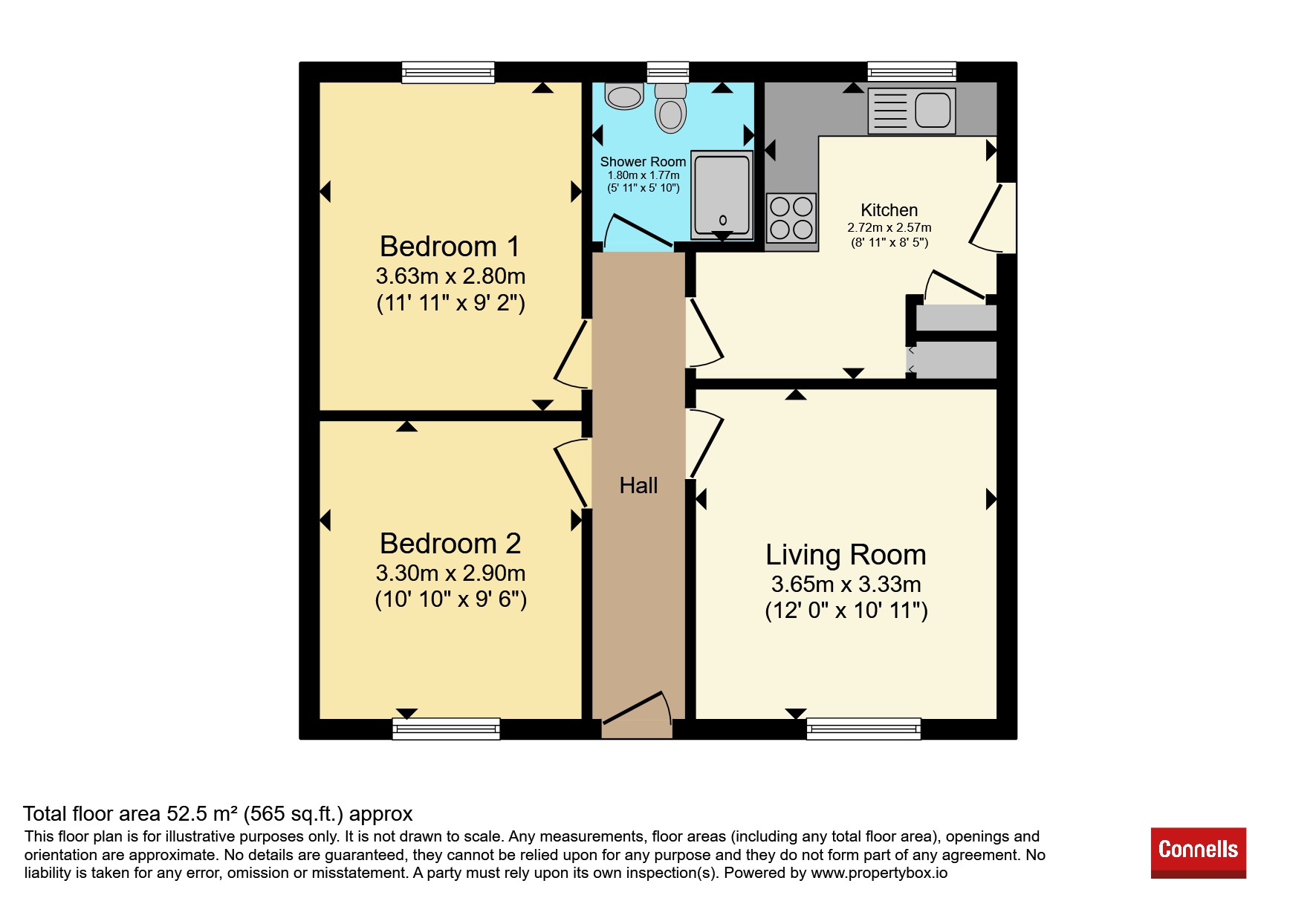 48, Church Street, Worcester floorplan
