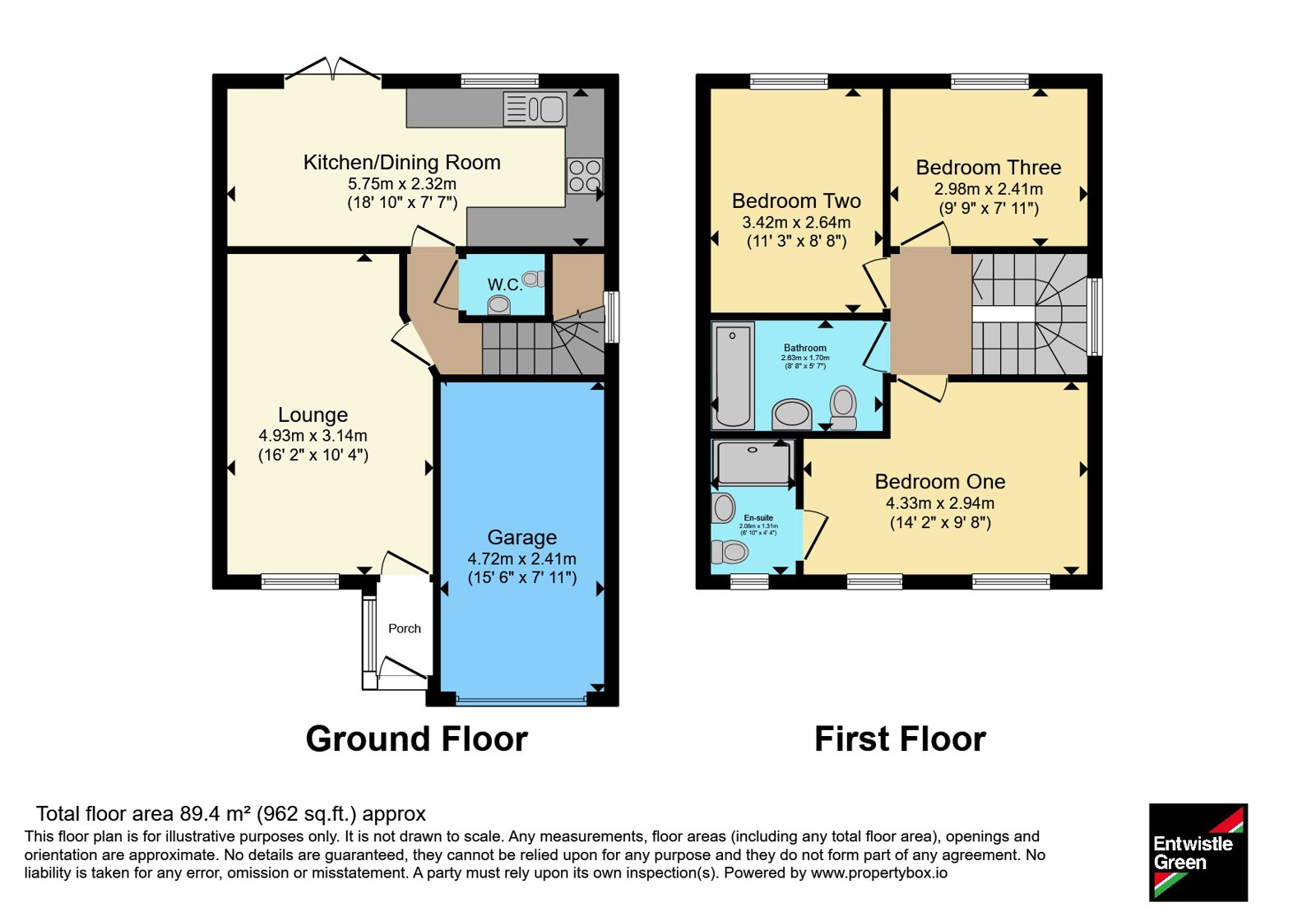 33, Moonstone Crescent, Lancashire floorplan
