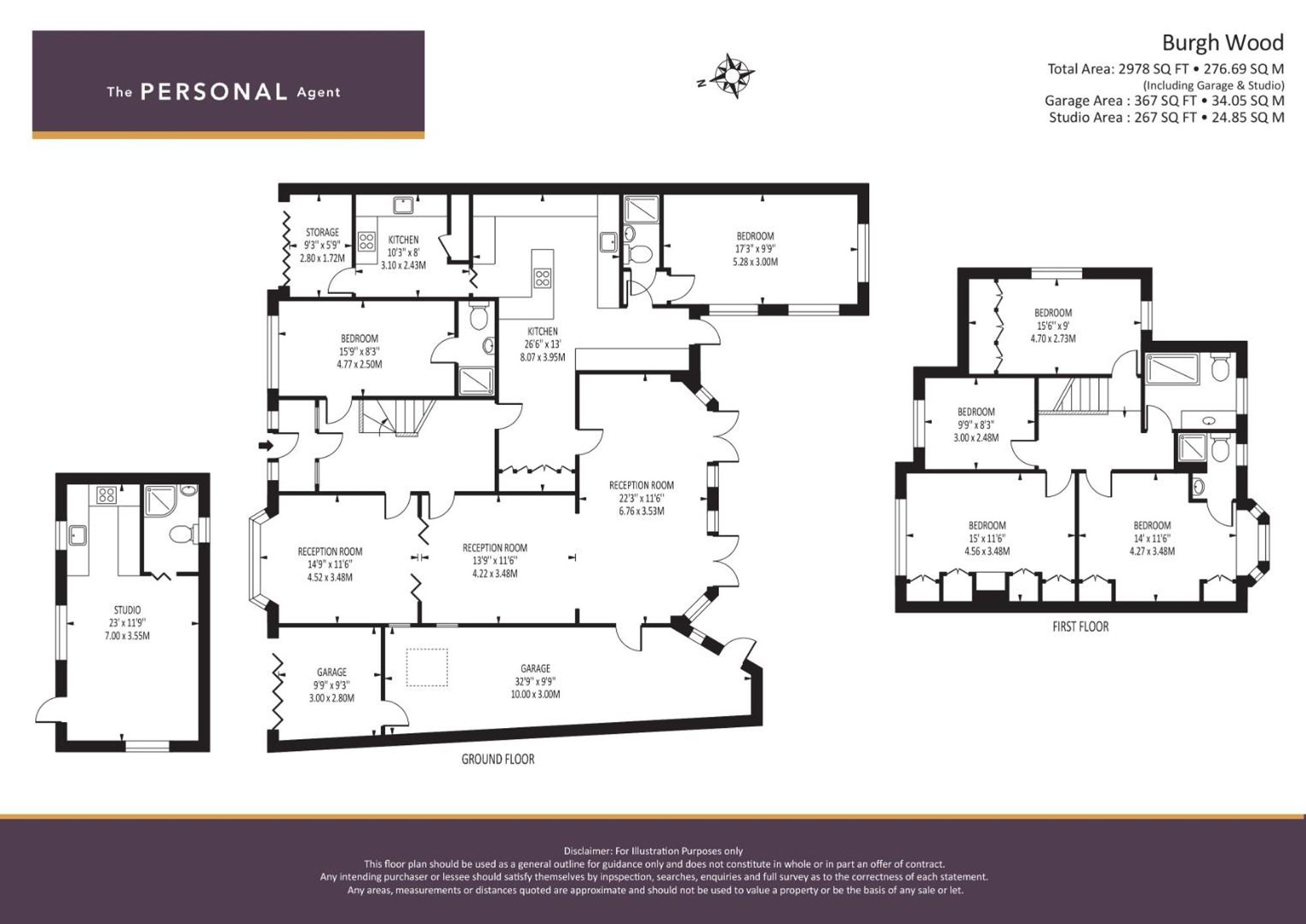 5, Burgh Wood, Banstead floorplan