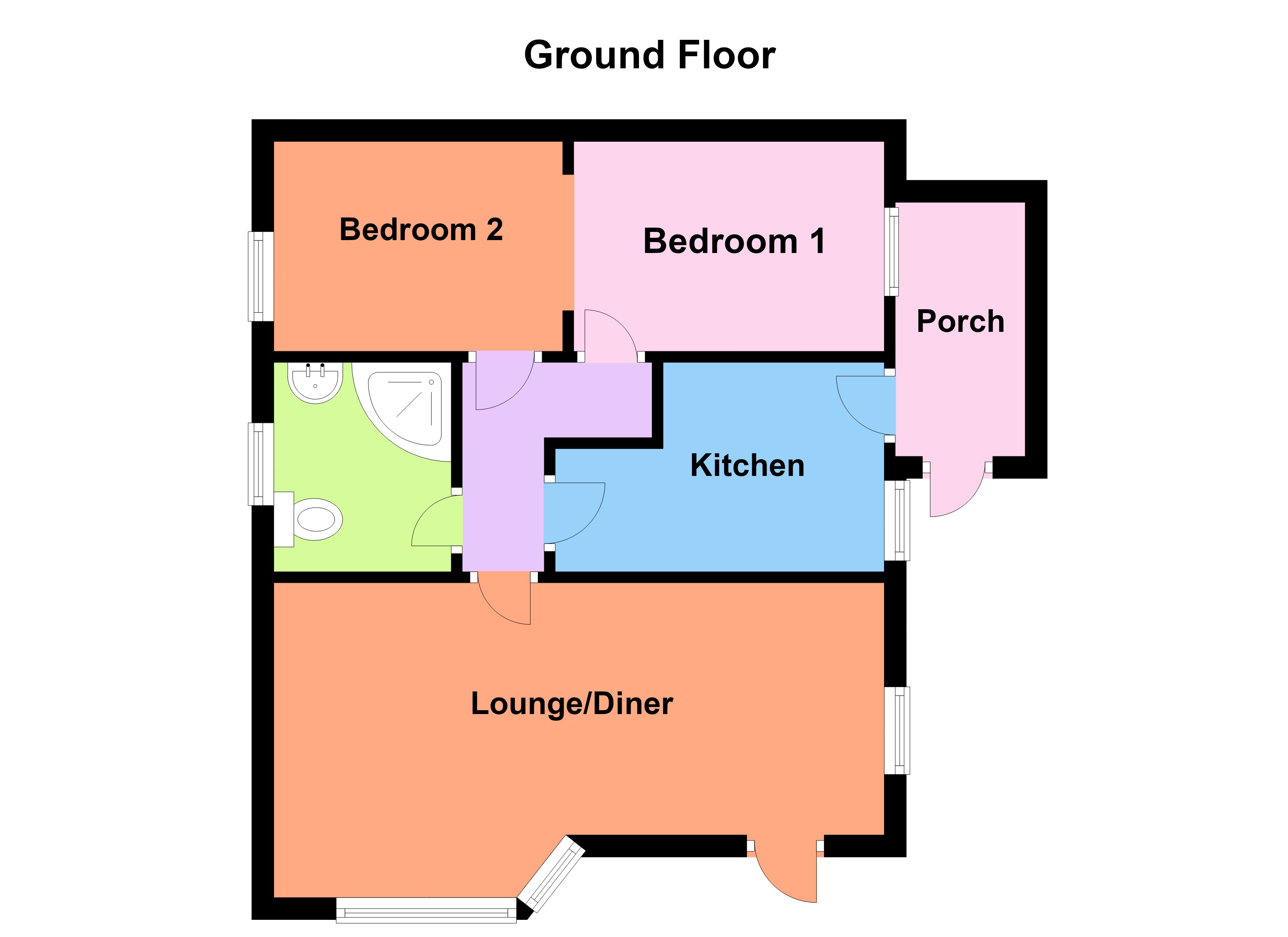 88, Palm Grove Court, Doncaster floorplan