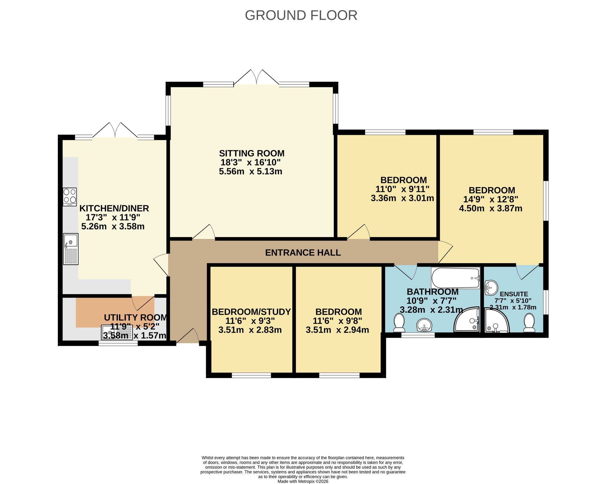 4 Canna Park Drive, Beaworthy floorplan
