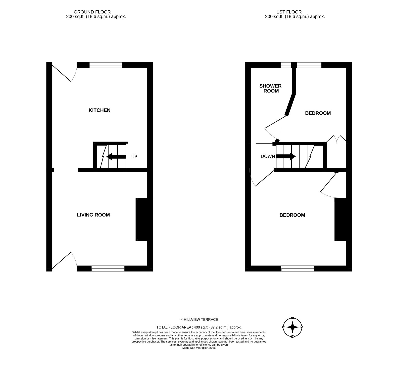 Hillview Terrace,4, Beacon Road, Malvern floorplan