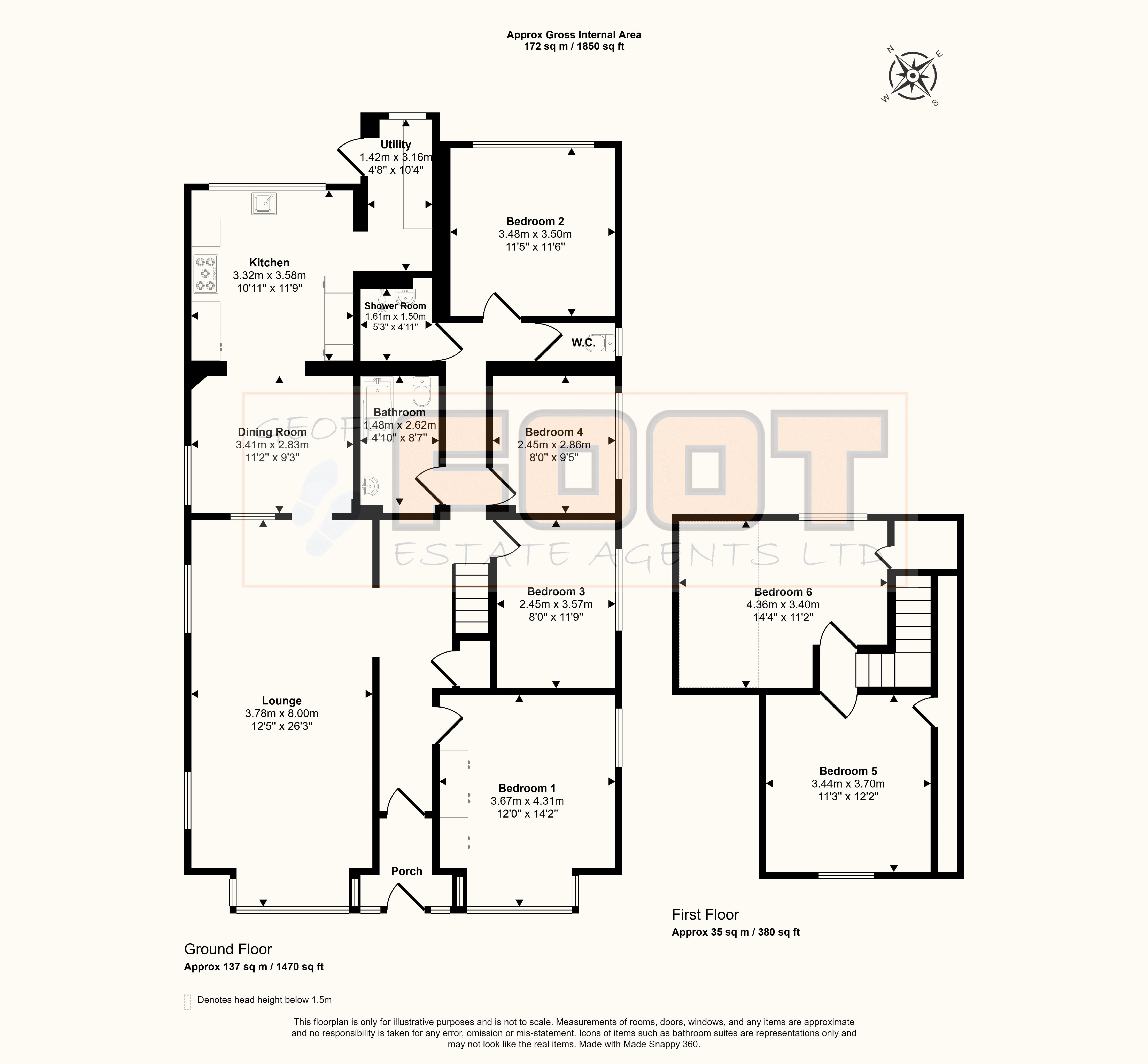34, Havant Road, Hayling Island floorplan