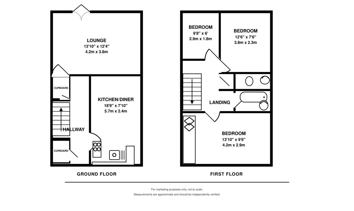 85, Sevenoaks Close, Romford floorplan
