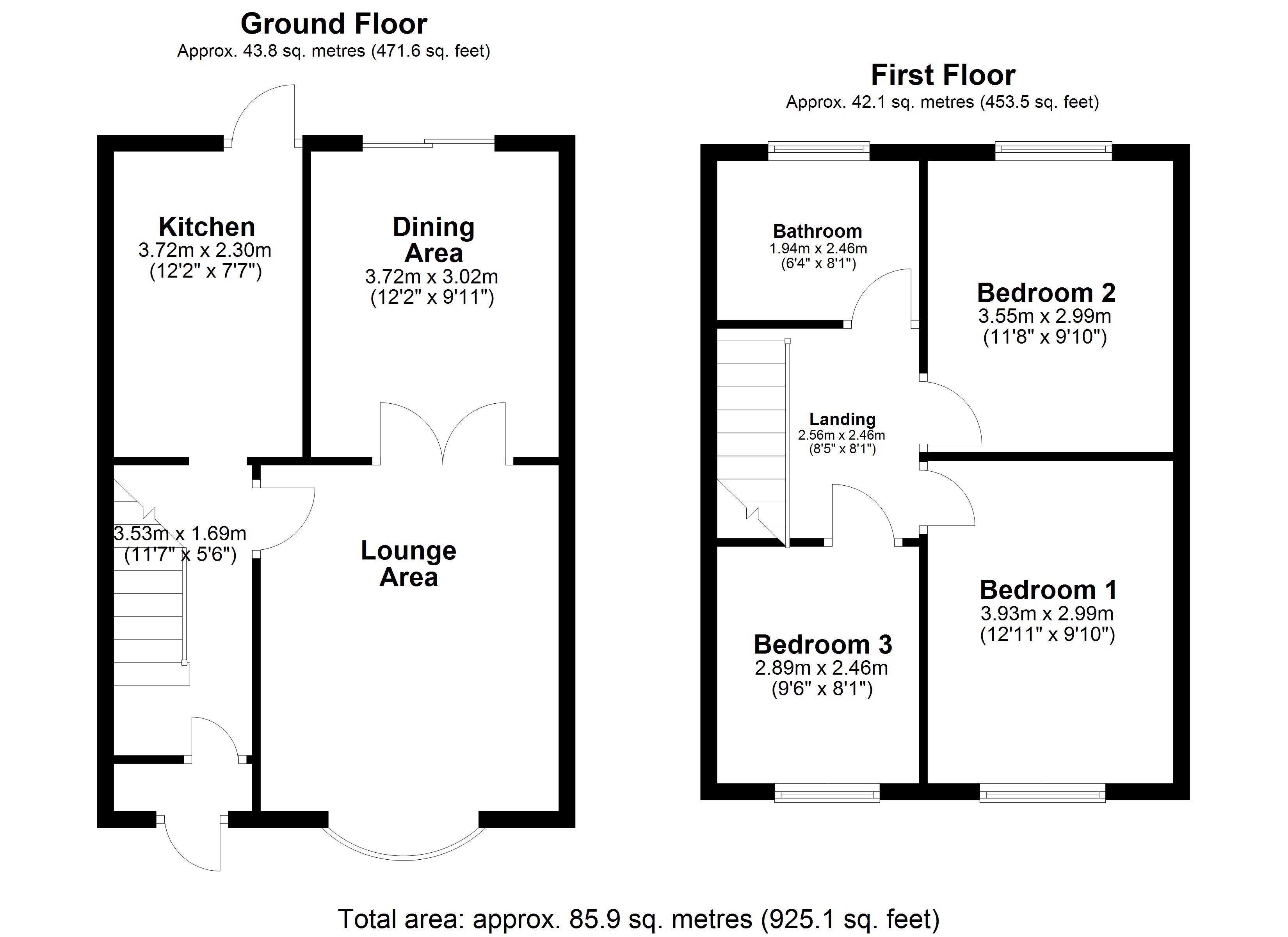 33, Mounts Road, Kent floorplan
