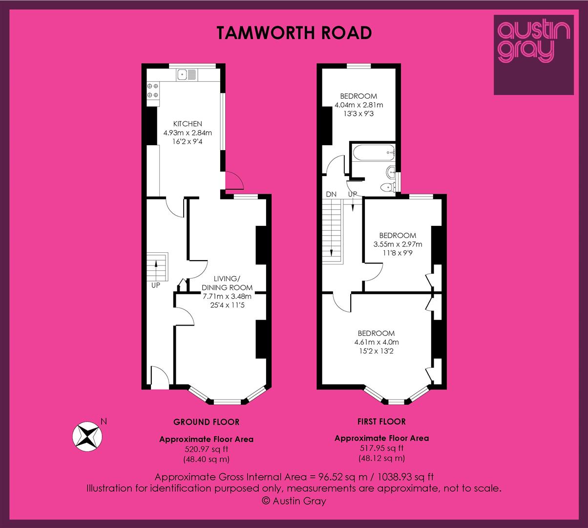 94, Tamworth Road, Hove floorplan