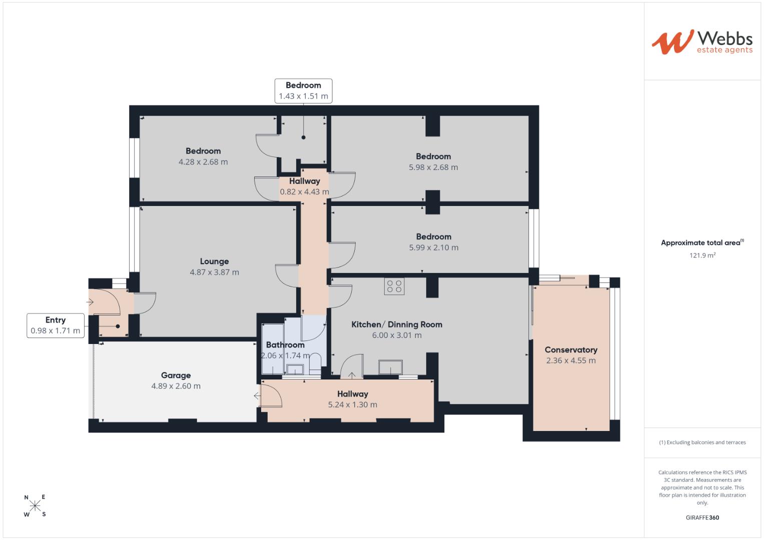24, Poplar Street, Cannock floorplan