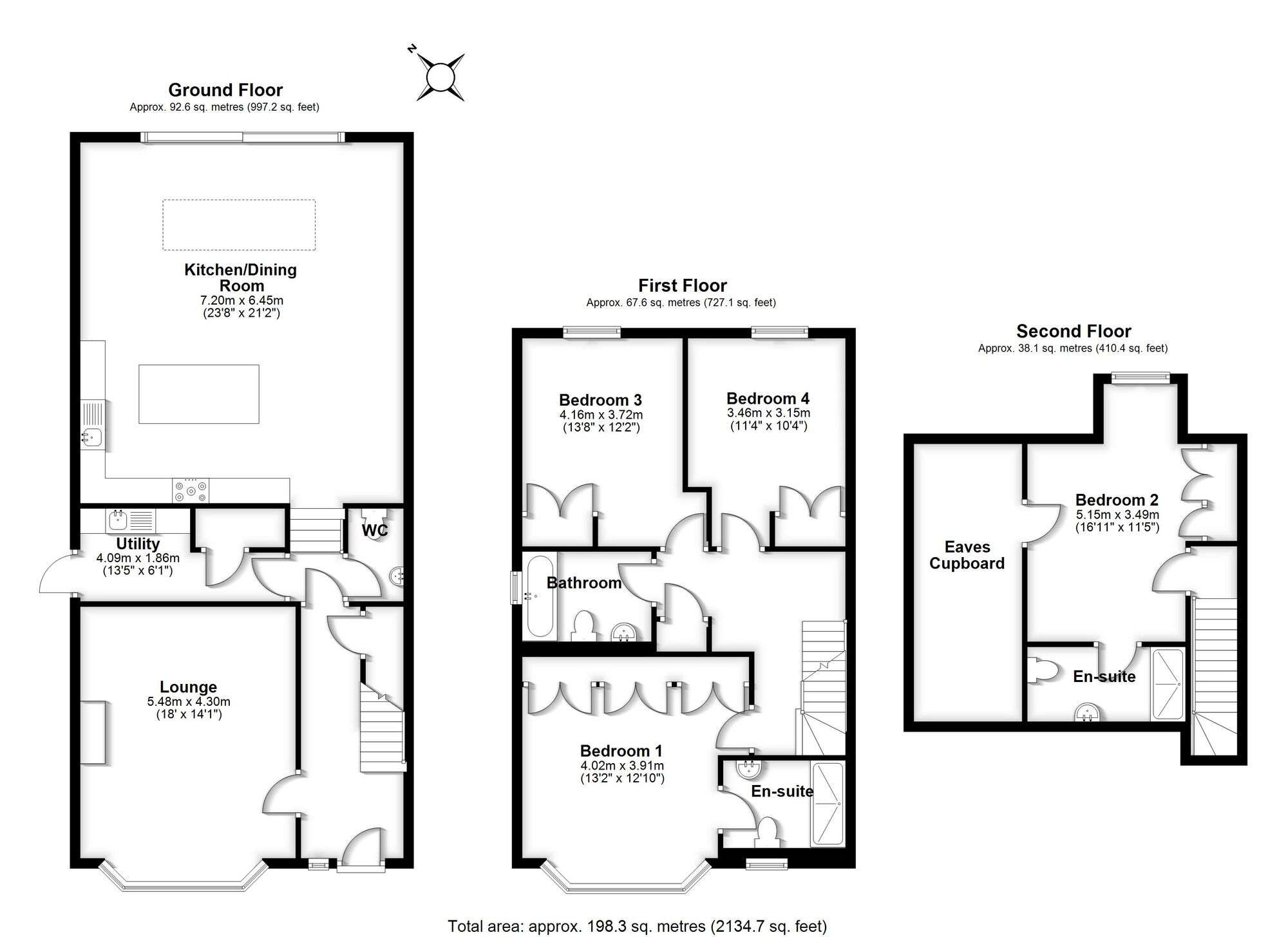 Oak House, Crows Road, Epping floorplan