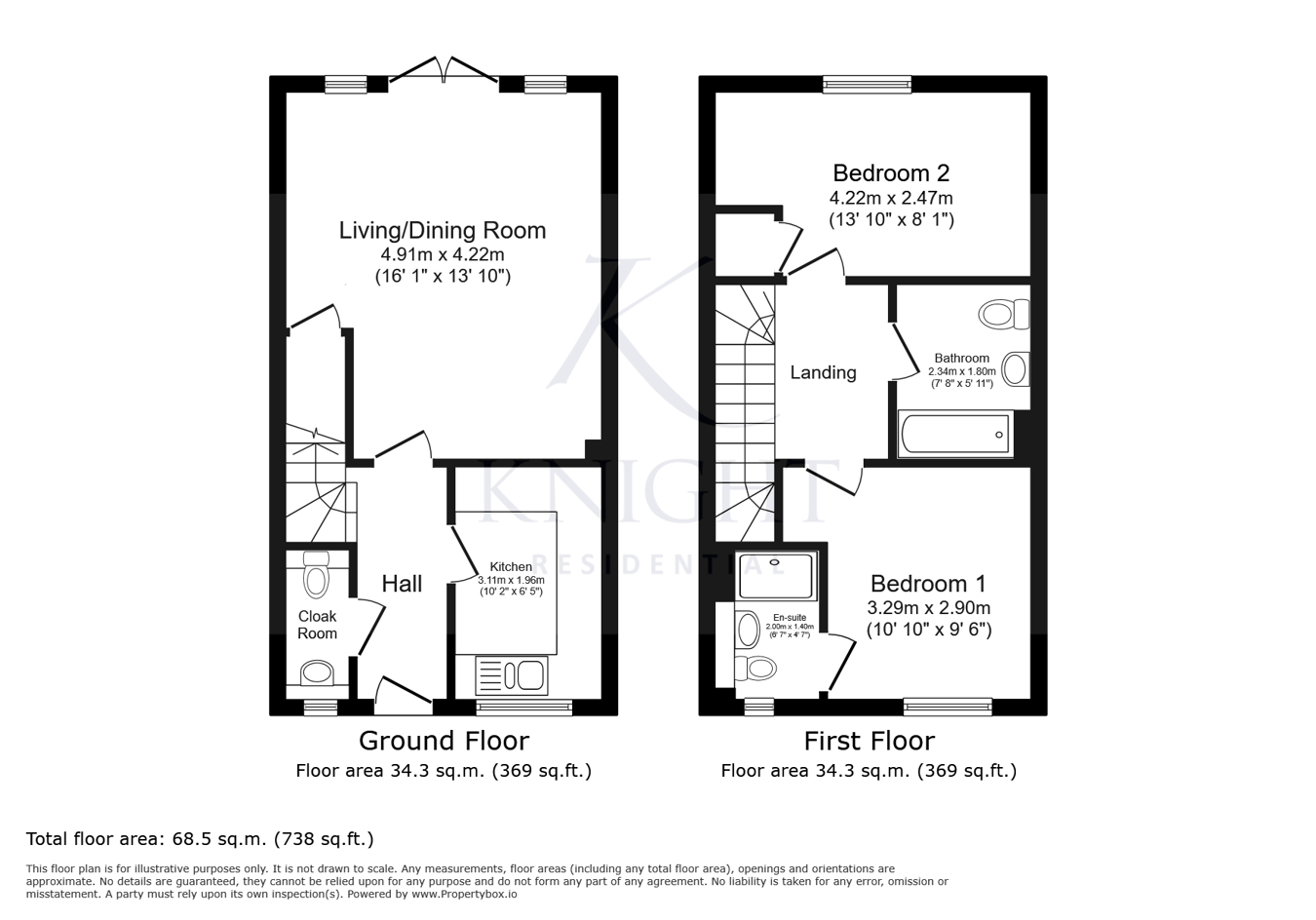 21, Memorial Way, Colchester floorplan