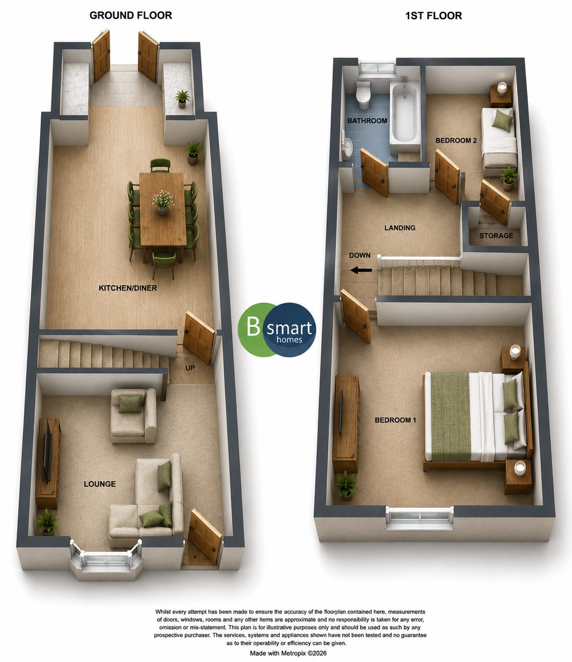 10, Cadman Street, Rotherham floorplan