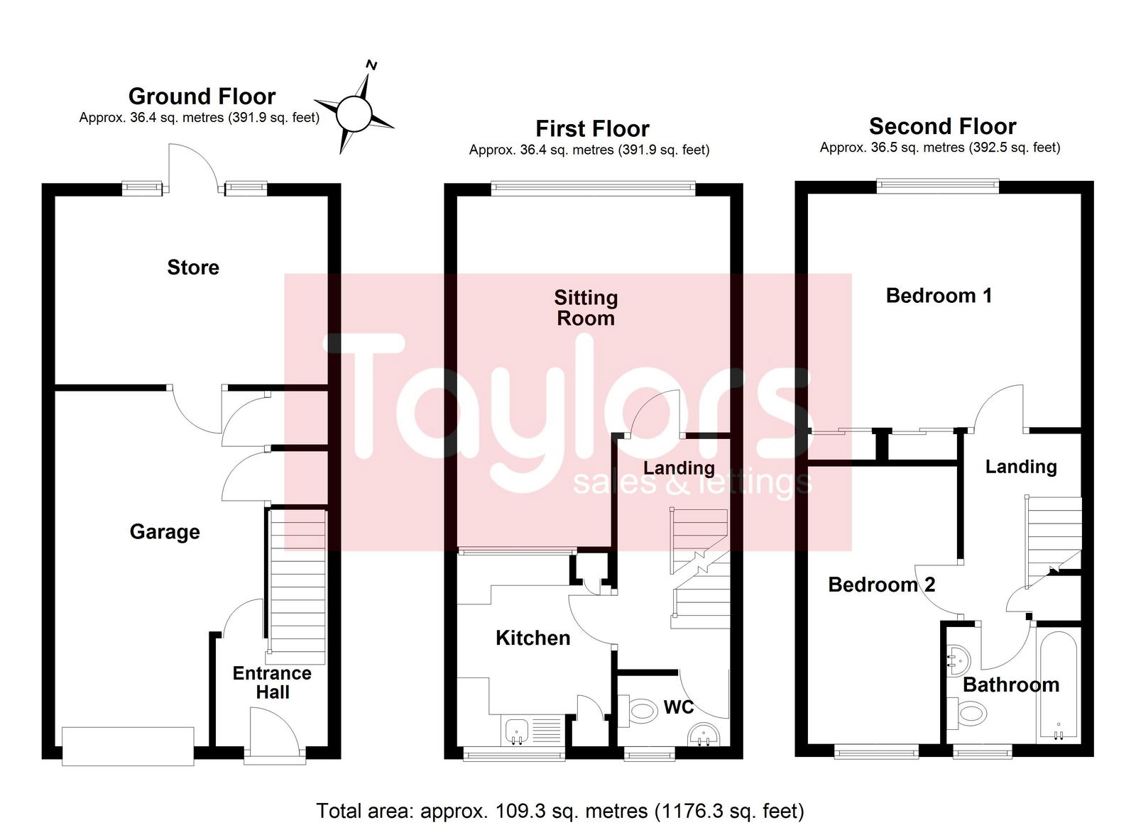 13, Broadsands Court, Paignton floorplan