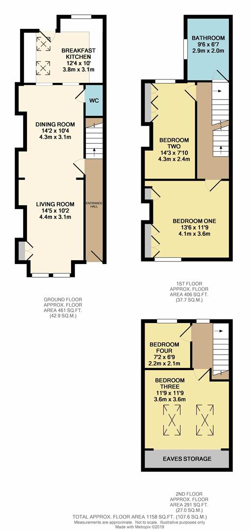 4 Bedrooms Terraced house for sale in Grey Street, Harrogate HG2