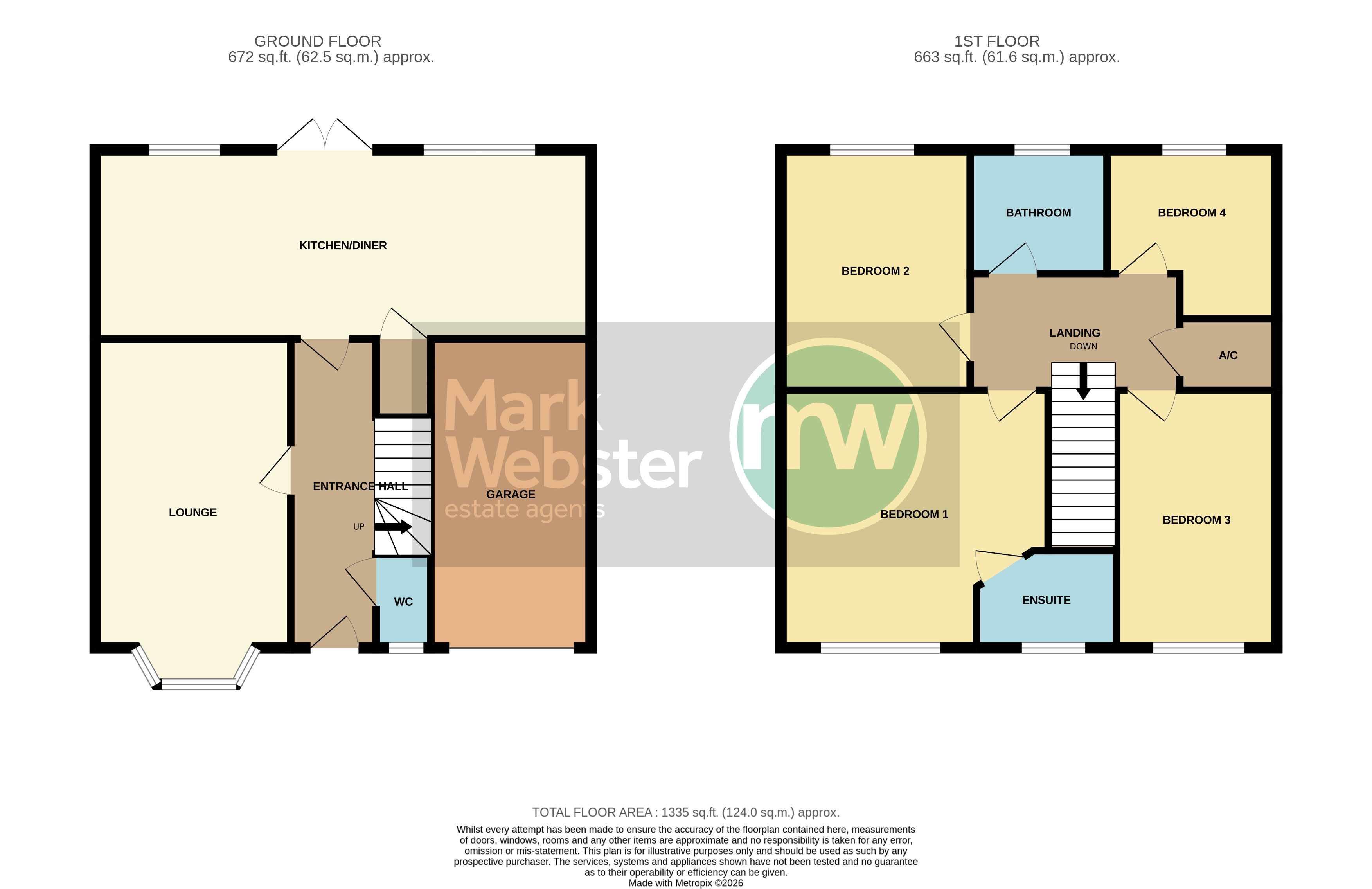 25, Chetwynd Drive, Atherstone floorplan