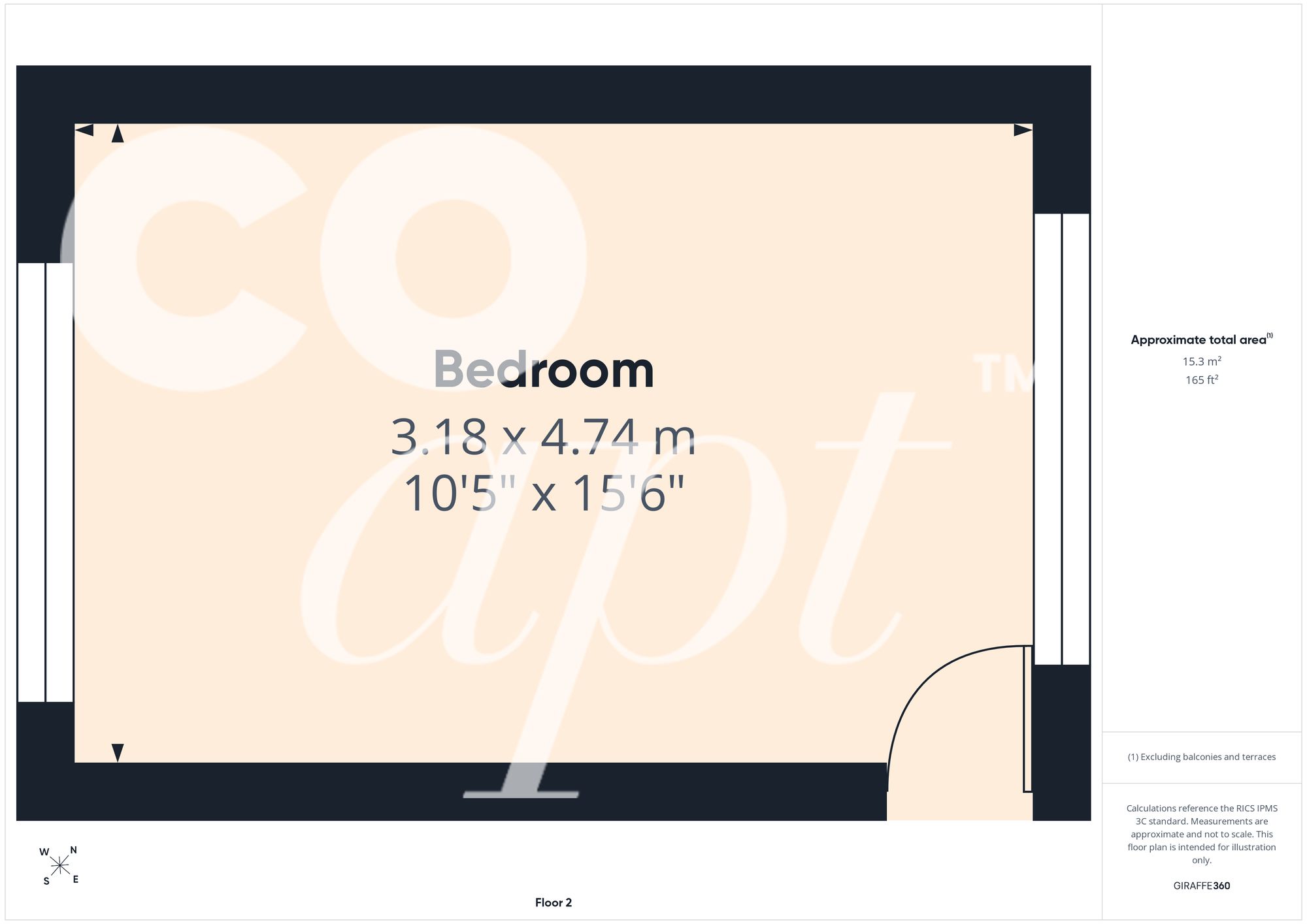 121 Coombe Road, Brighton floorplan