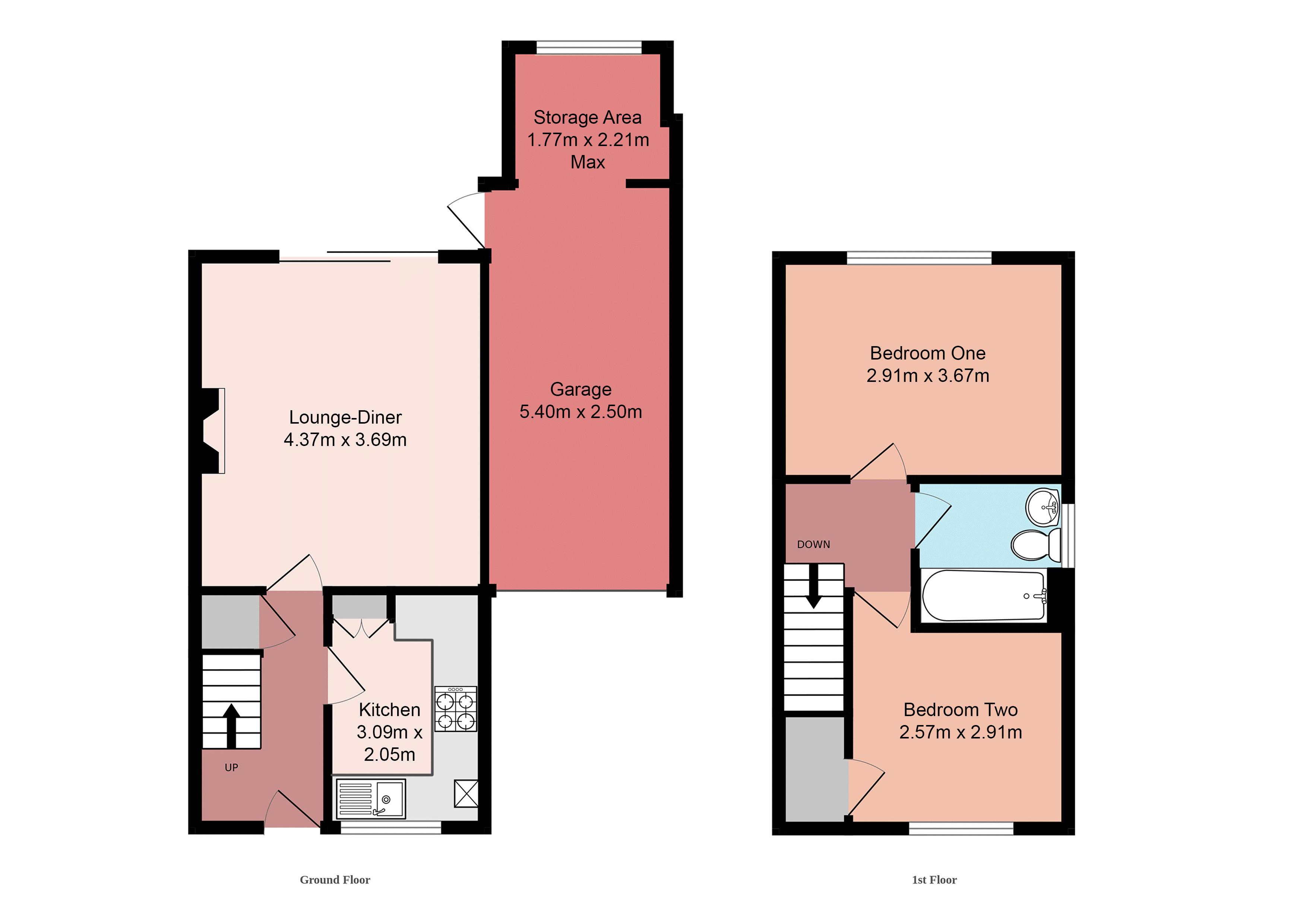 21, Friars Croft, Southampton floorplan