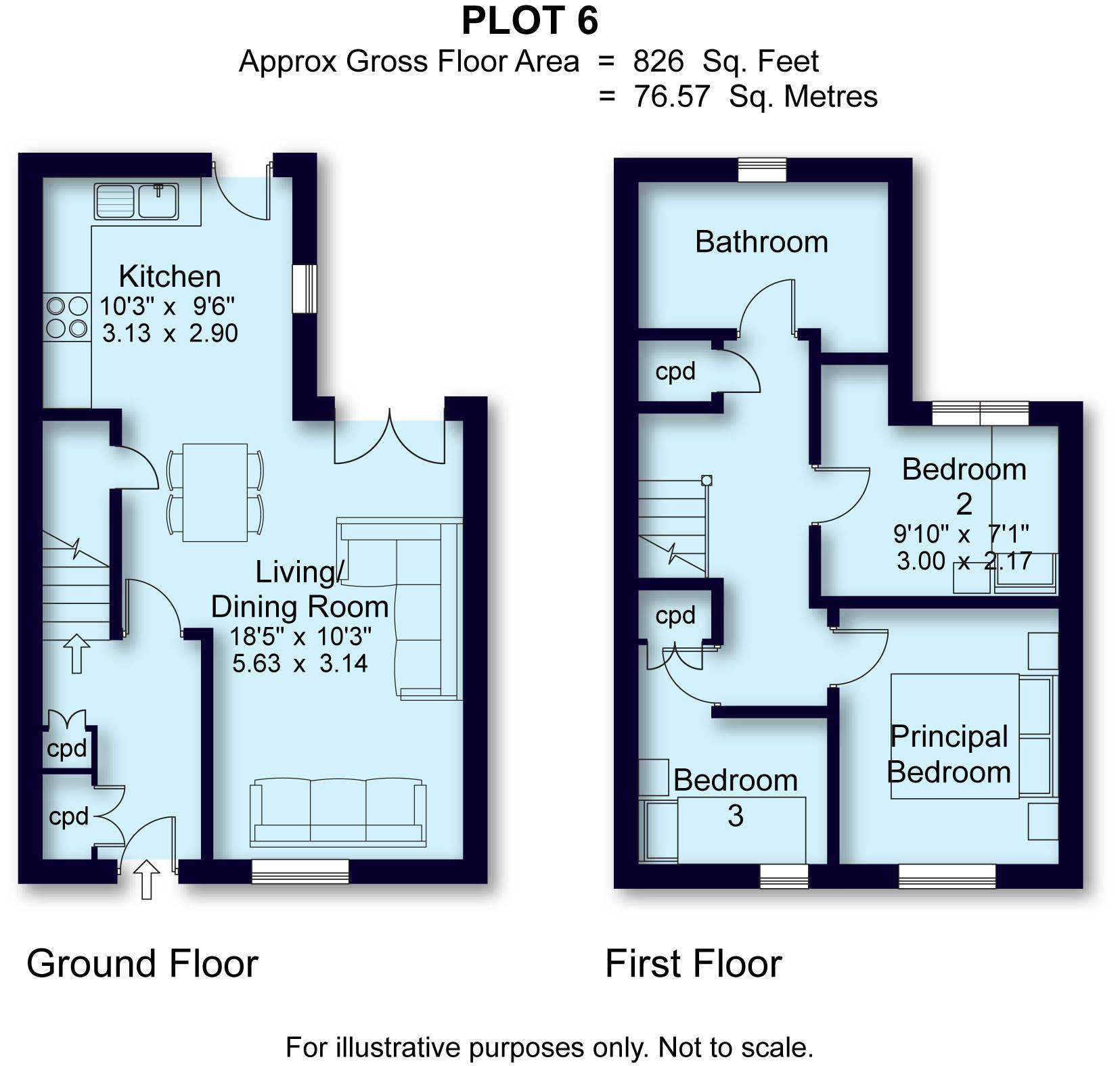 8, New Inn Terrace, Harrogate floorplan
