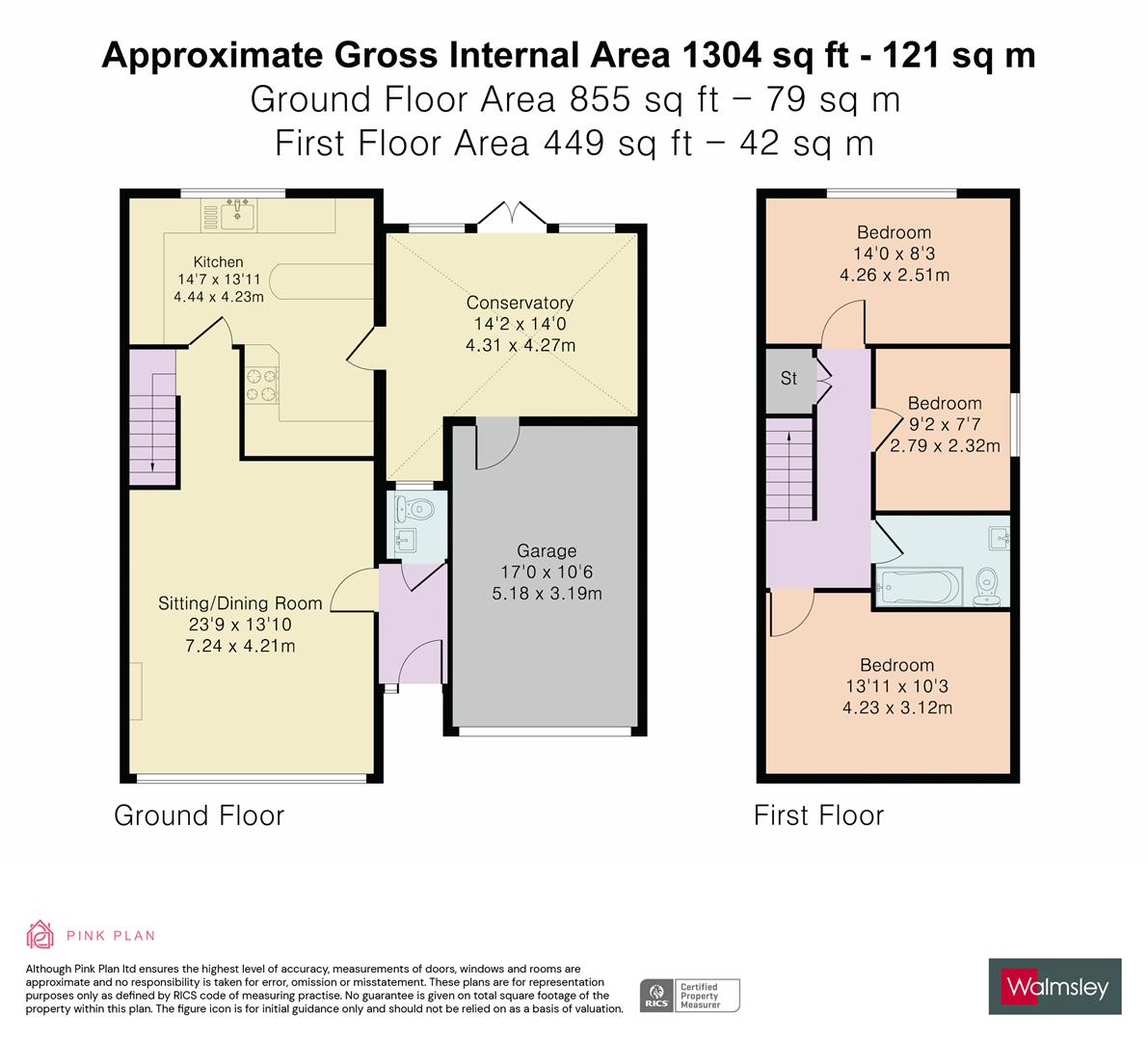 40, Churchill Crescent, Reading floorplan