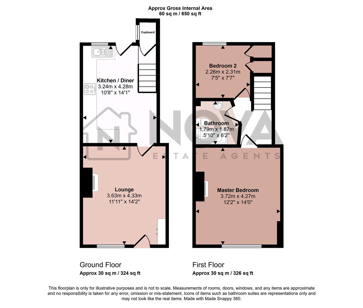69, High Street, St. Albans floorplan