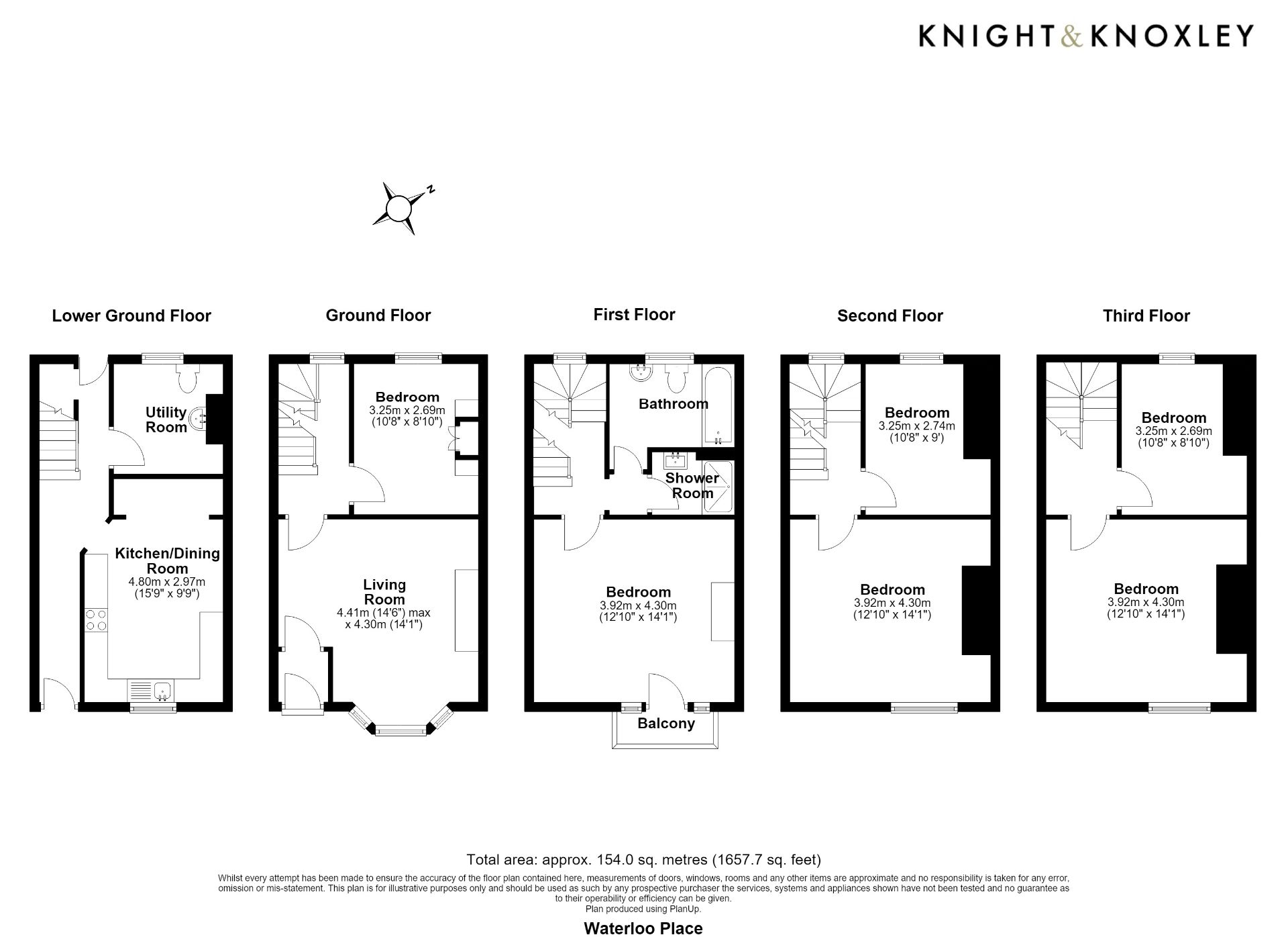 2 Waterloo Place, Brighton floorplan