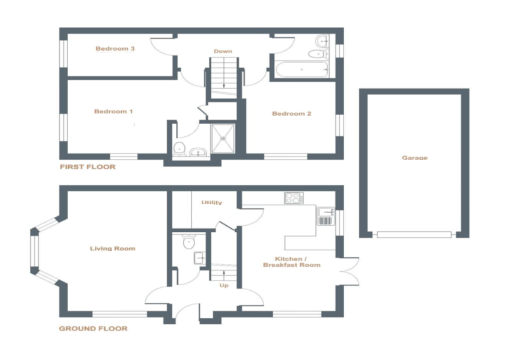 6, Wright Avenue, Camberley floorplan