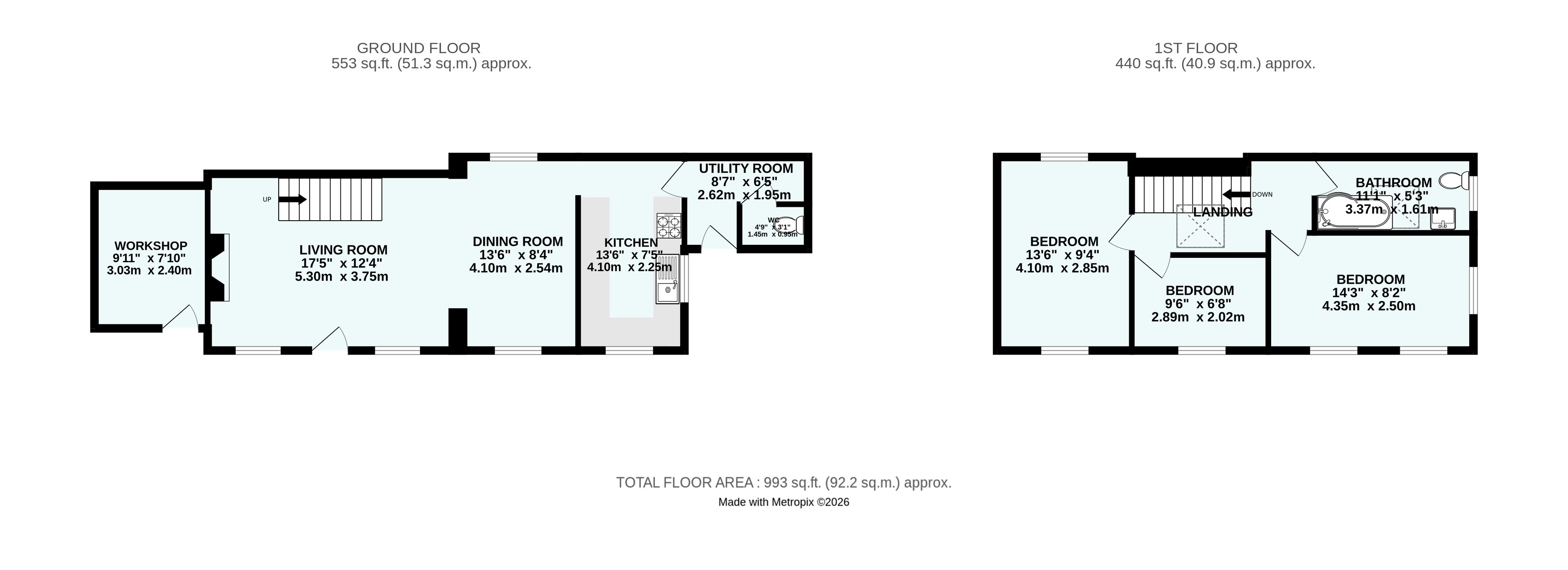 Chy-Eling,, Sparnon, Penzance floorplan